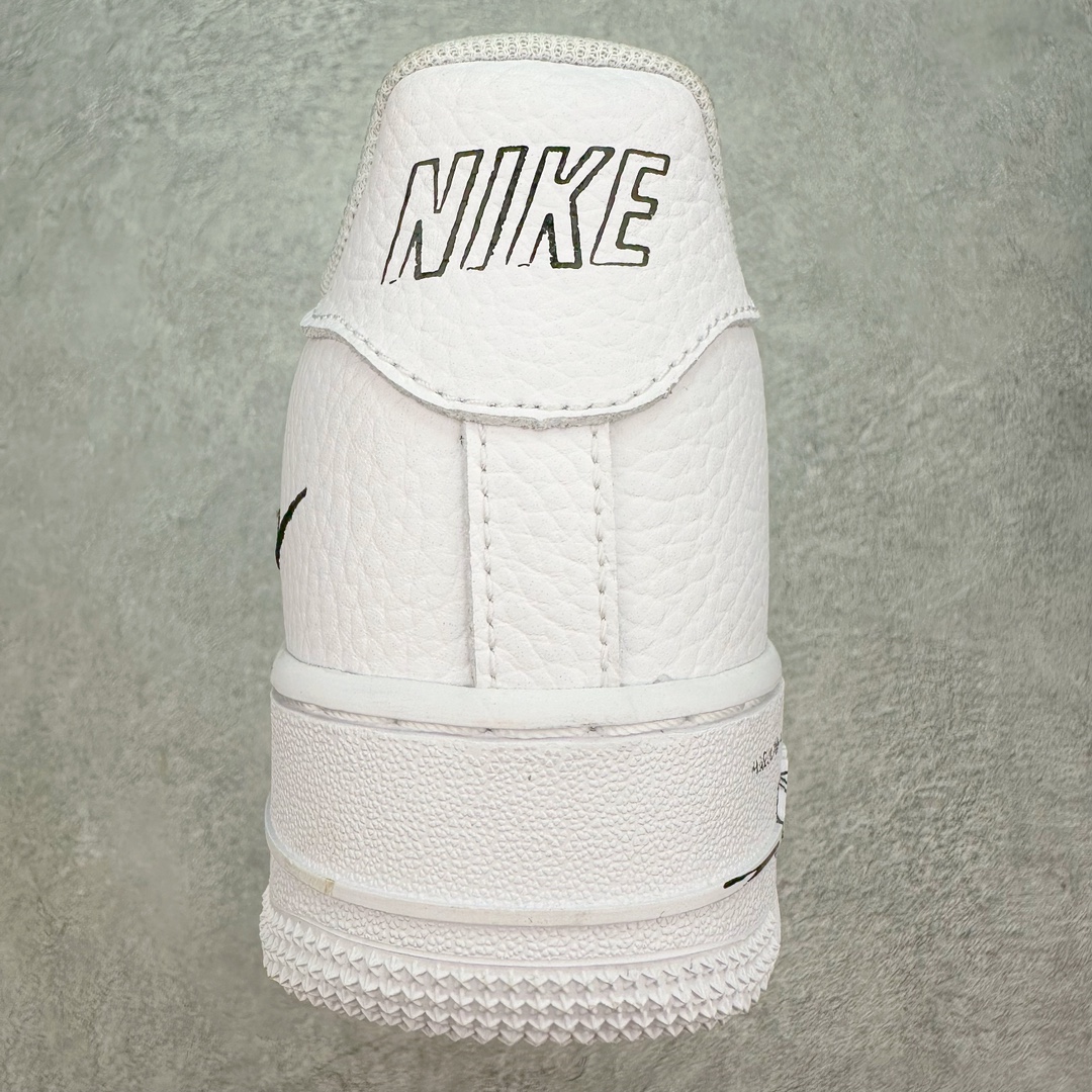  Air Force 1 Low  AF1 Sketch 低筒 厚底 防滑轻便 休闲鞋 板鞋 男鞋 女鞋 波鞋  黑白 CW7581-101