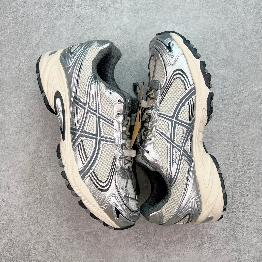  ASICS GEL-KAYANO TR V4  低筒 减震 户外机能 运动鞋 跑步鞋  休闲鞋 板鞋 男女同款 银白色1203A497-200