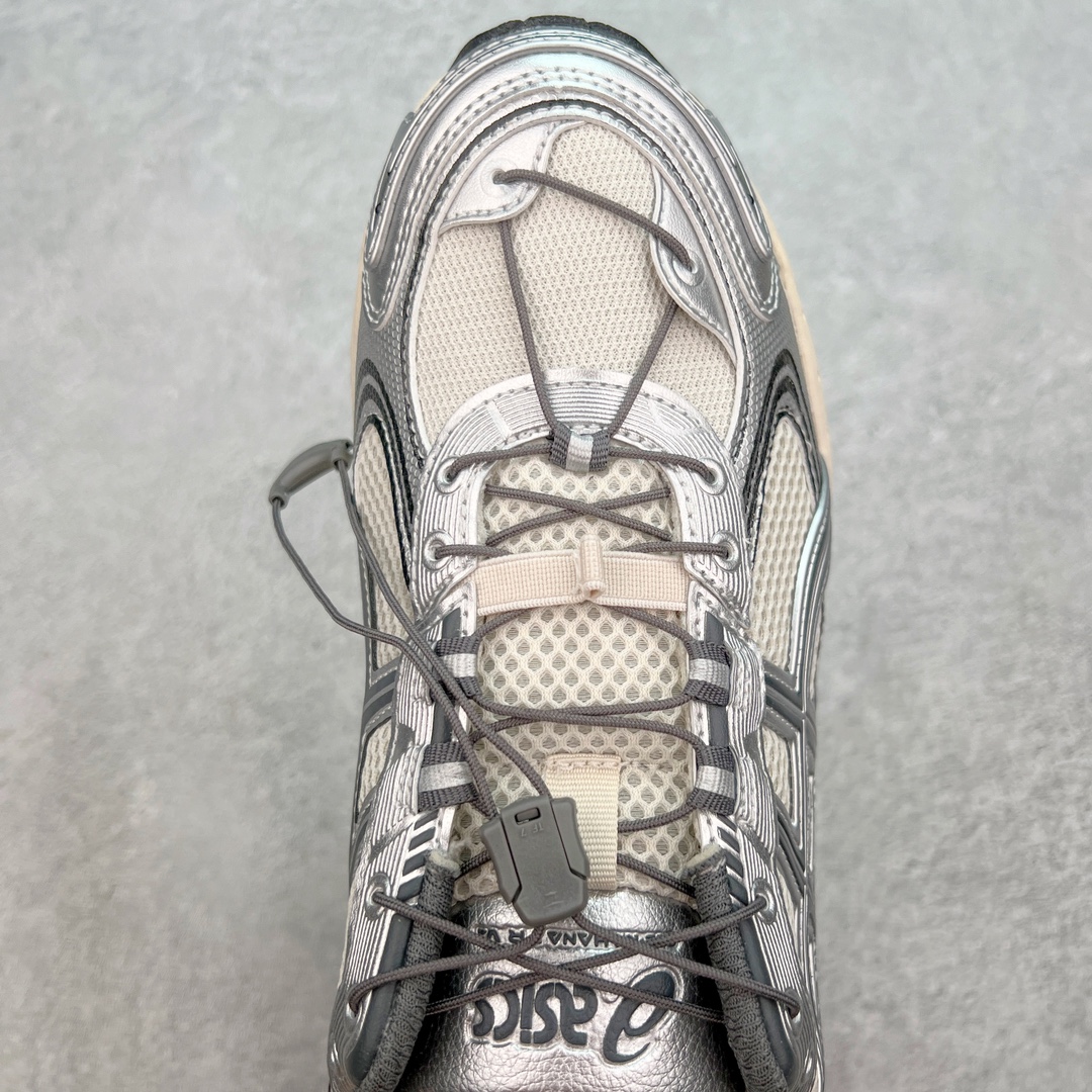  ASICS GEL-KAYANO TR V4  低筒 减震 户外机能 运动鞋 跑步鞋  休闲鞋 板鞋 男女同款 银白色1203A497-200