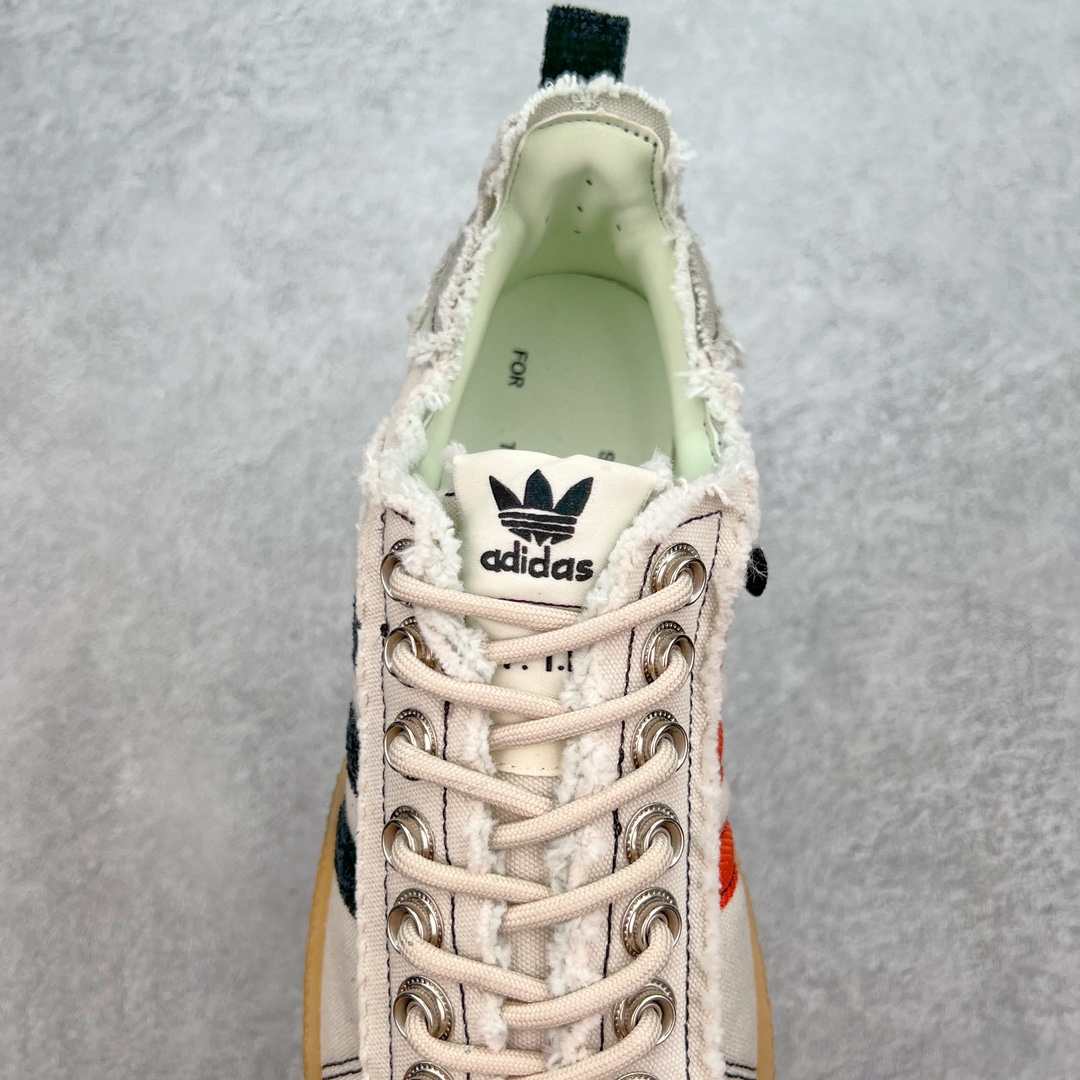 Song For The Mute  X Adidas Originals Campus 00s 80s PU 低筒 纺织 复古板鞋 德训休闲鞋 男鞋女鞋 白色 ID4818