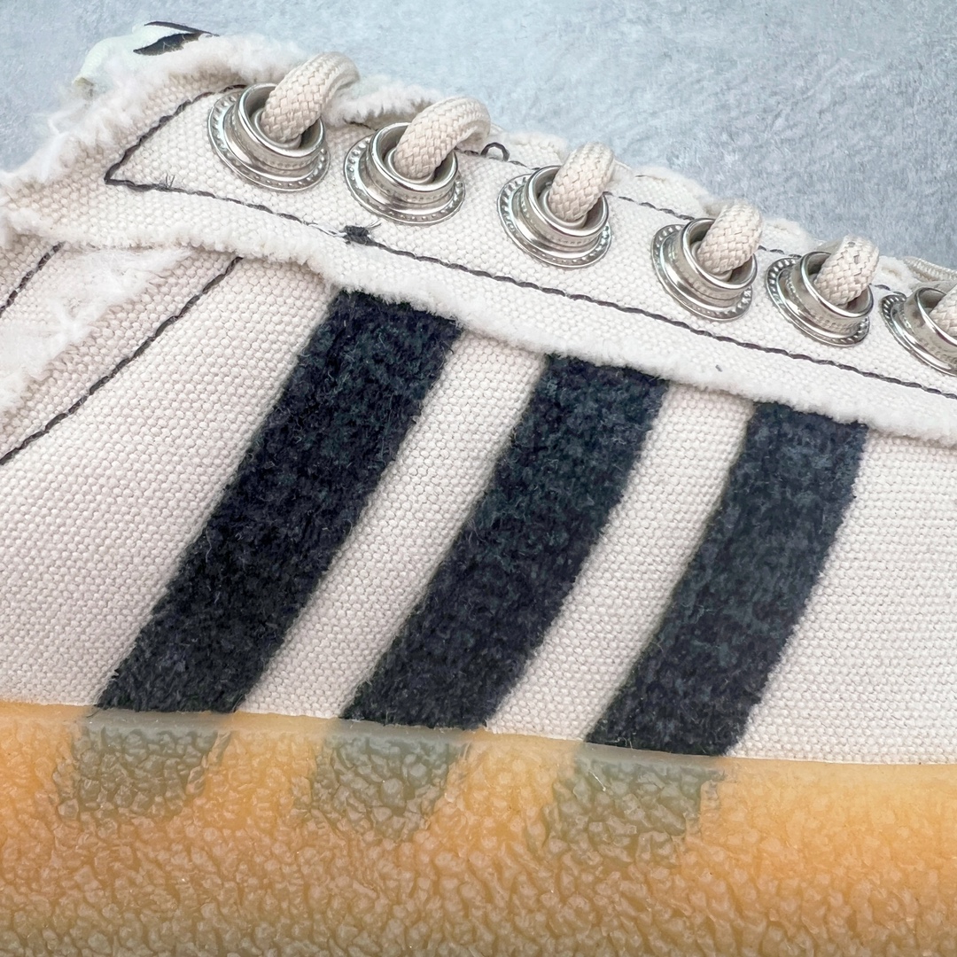 Song For The Mute  X Adidas Originals Campus 00s 80s PU 低筒 纺织 复古板鞋 德训休闲鞋 男鞋女鞋 白色 ID4818