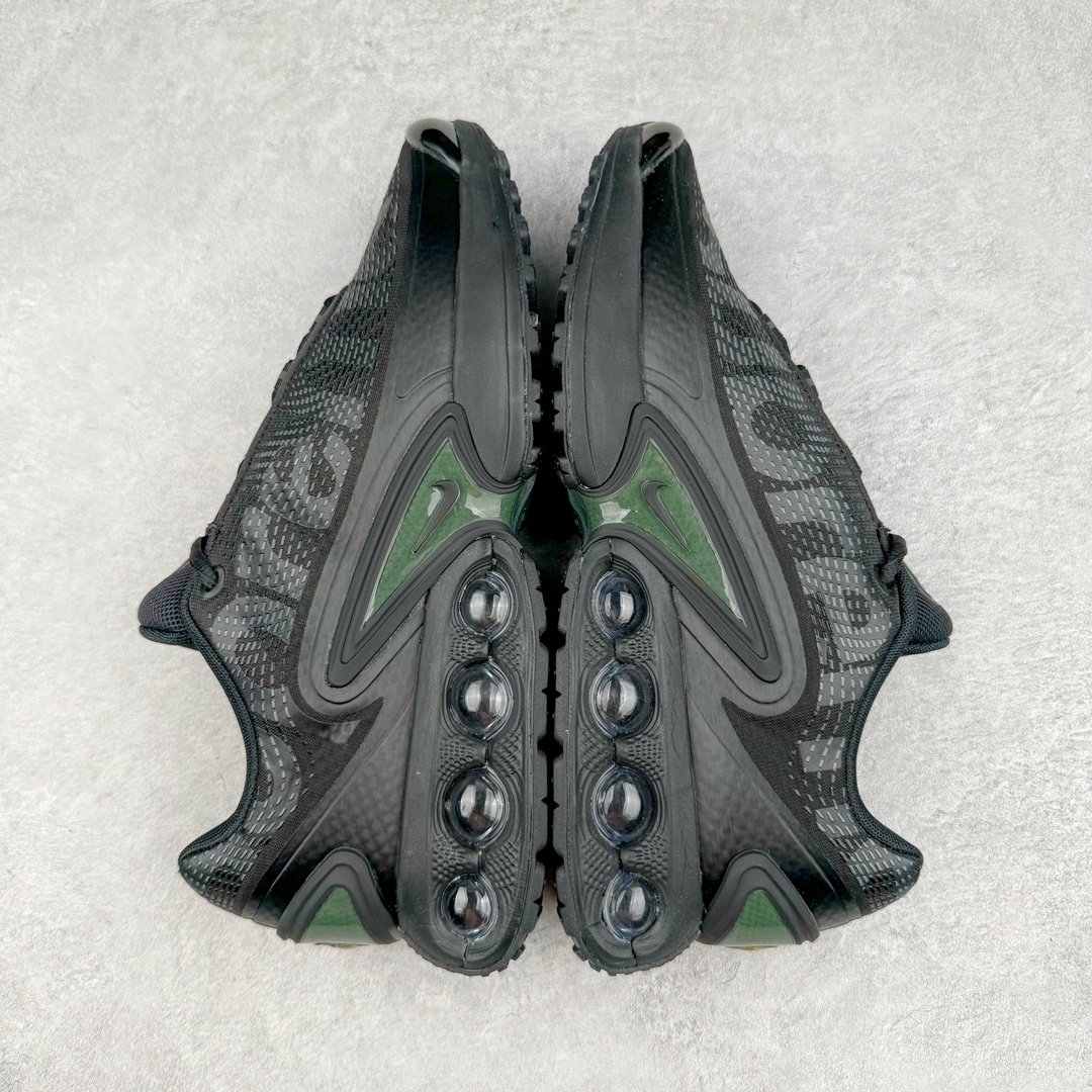 Supreme Nike Air Max Dn 低筒 网布 时尚 耐磨透气 休闲鞋 板鞋 气垫 波鞋 男女同款 黑色 FZ4044-001