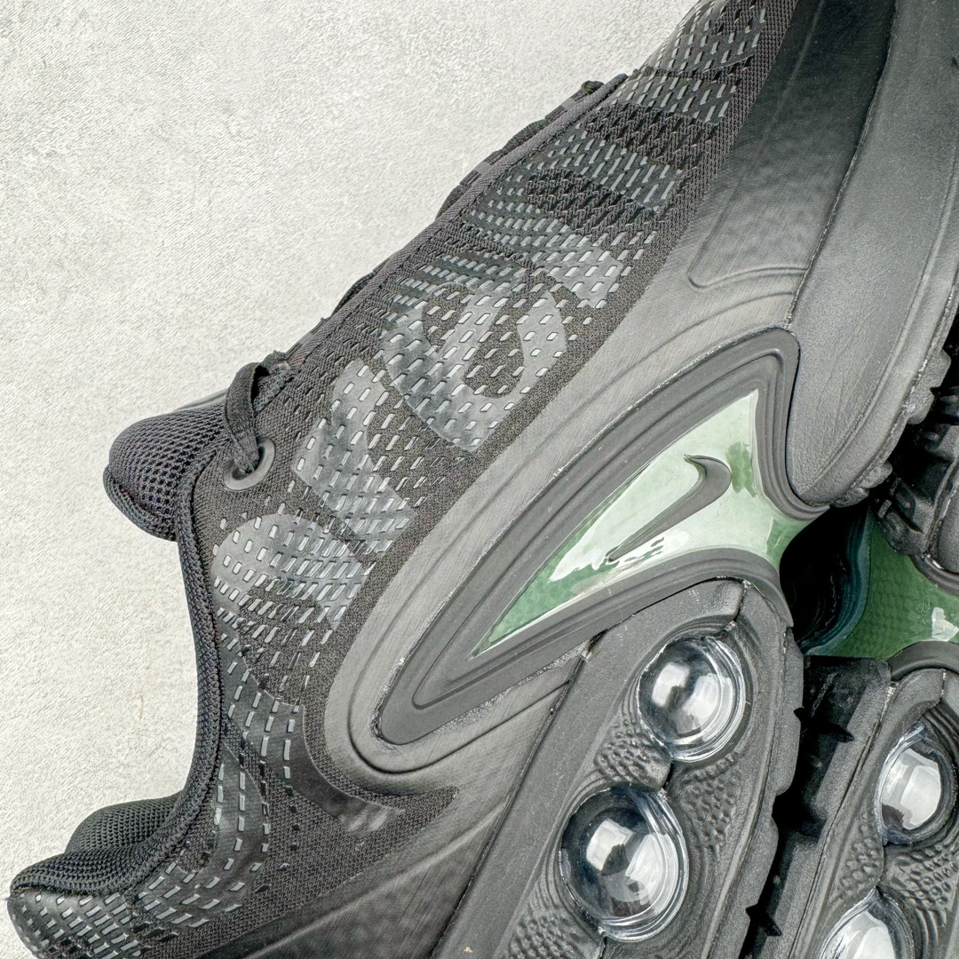 Supreme Nike Air Max Dn 低筒 网布 时尚 耐磨透气 休闲鞋 板鞋 气垫 波鞋 男女同款 黑色 FZ4044-001