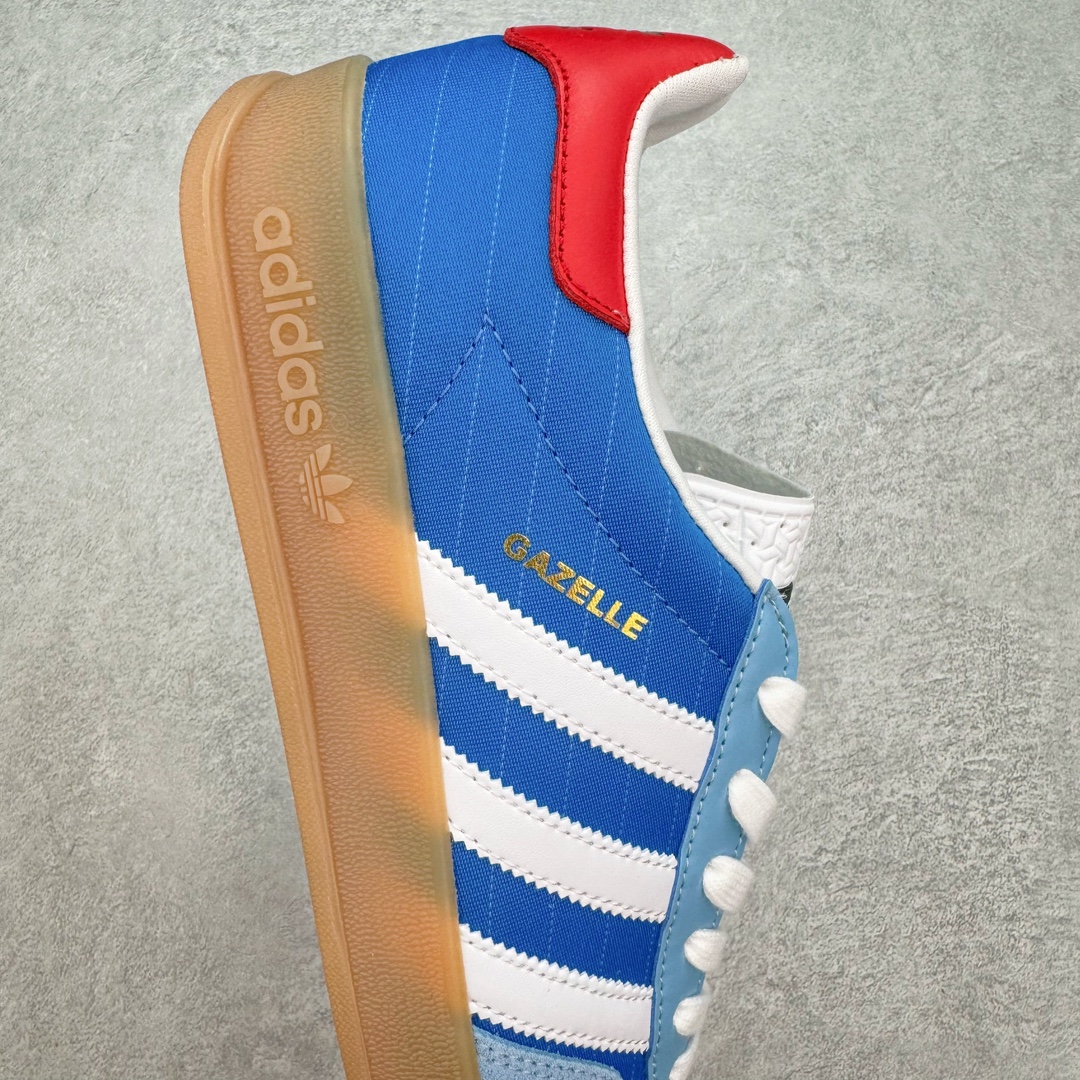  s2 Adidas Originals Gazelle Indoor Olympic Black 低筒 瞪羚室内 复古板鞋 德训休闲鞋 男鞋 女鞋 蓝色 IF9643 