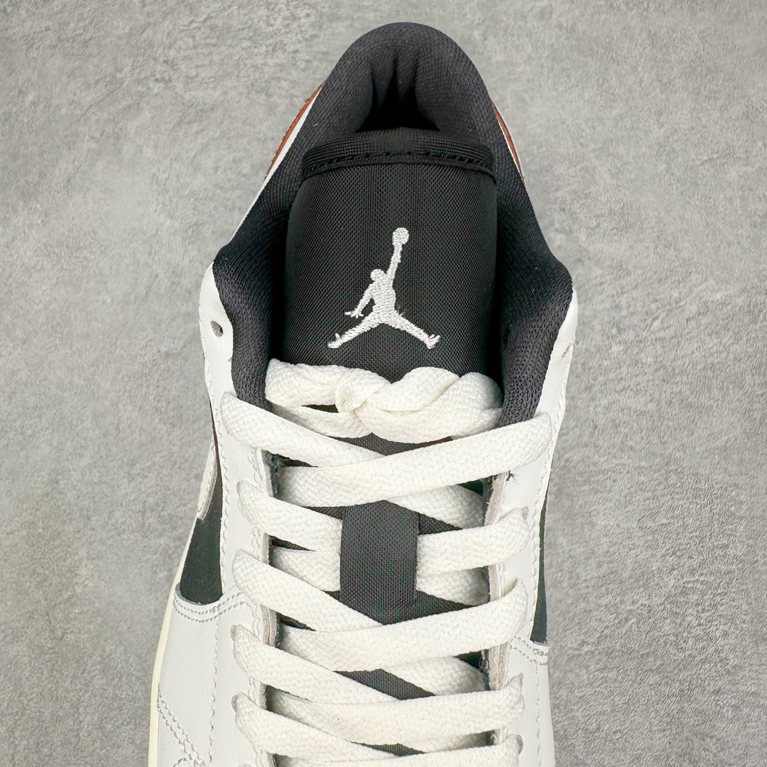  Air Jordan AJ1 Low  低筒  复古防滑 板鞋休闲 篮球鞋  波鞋 男女同款 街球黑白 HQ0764-001