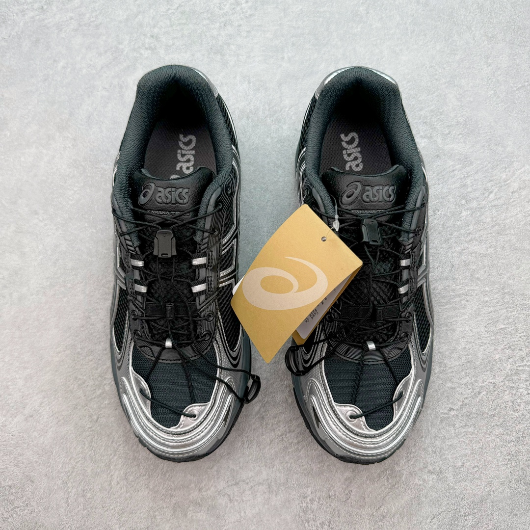  ASICS GEL-KAYANO TR V4  低筒 减震 户外机能 运动鞋 跑步鞋  休闲鞋 板鞋 男女同款 炭黑色1203A497-001