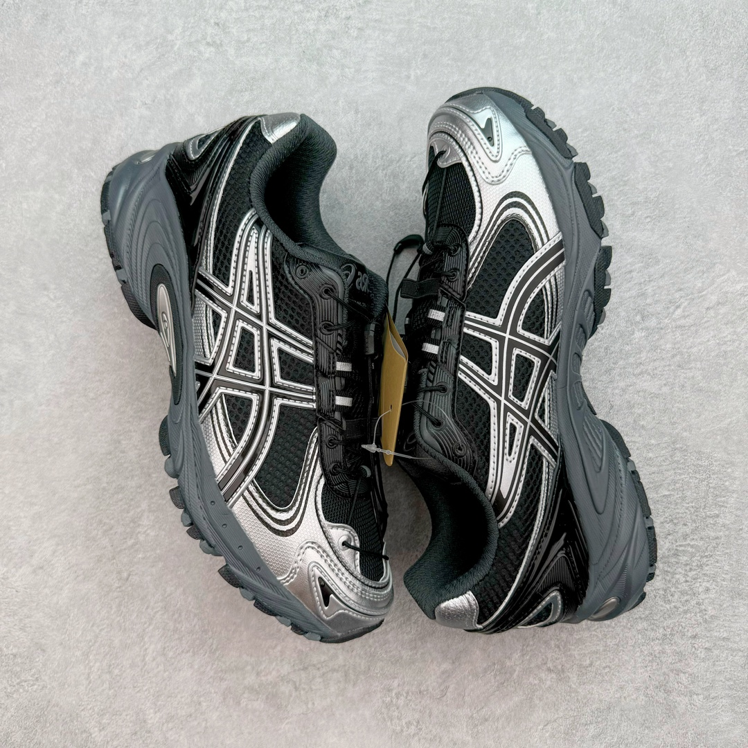  ASICS GEL-KAYANO TR V4  低筒 减震 户外机能 运动鞋 跑步鞋  休闲鞋 板鞋 男女同款 炭黑色1203A497-001