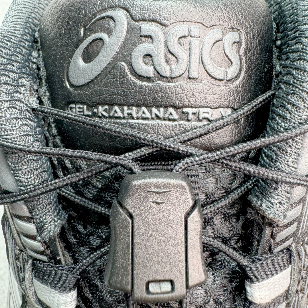  ASICS GEL-KAYANO TR V4  低筒 减震 户外机能 运动鞋 跑步鞋  休闲鞋 板鞋 男女同款 炭黑色1203A497-001