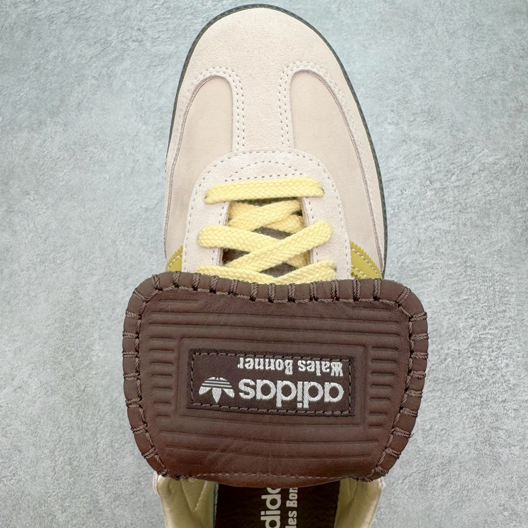  Wales Bonner adidas originals Samba  桑巴 平底鞋 低筒 复古板鞋 休闲鞋 男鞋 女鞋 波鞋 联名白棕 ID0217 