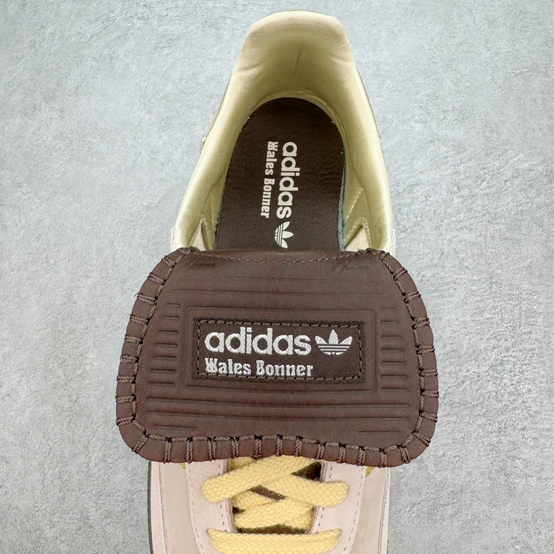  Wales Bonner adidas originals Samba  桑巴 平底鞋 低筒 复古板鞋 休闲鞋 男鞋 女鞋 波鞋 联名白棕 ID0217 
