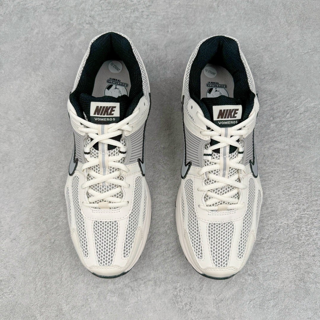 新版  Nike Air Zoom Vomero 5  前后气垫 低筒 防滑舒适 跑步鞋 运动鞋 男鞋 女鞋 波鞋 米银  FJ2028-001