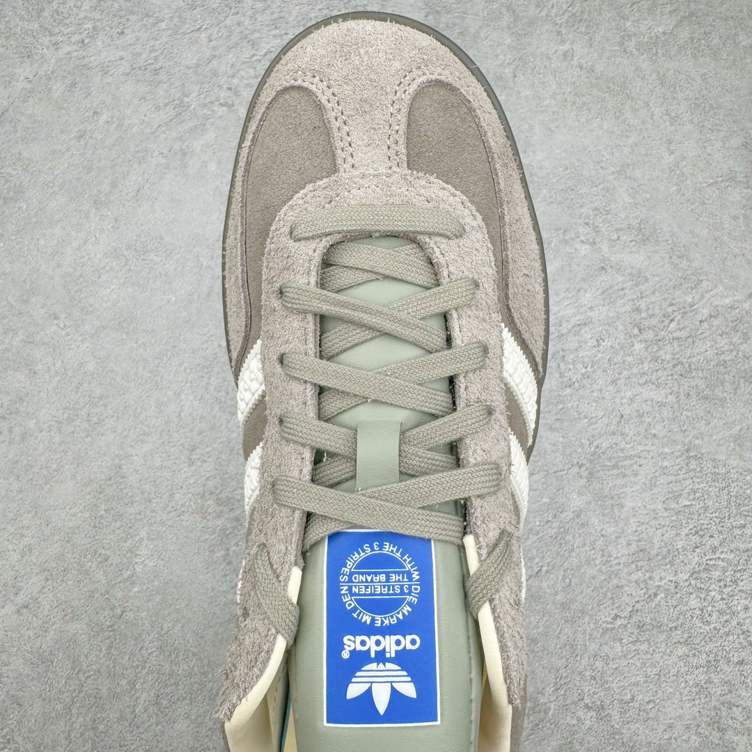  Adidas Originals Gazelle Indoor  低筒 瞪羚室内 复古板鞋 德训休闲鞋 波鞋 男鞋 女鞋  灰白 IF1807