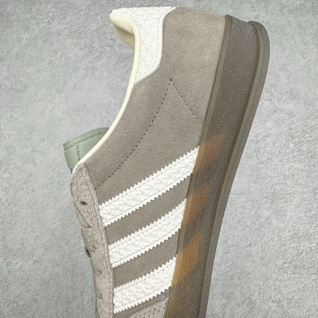  Adidas Originals Gazelle Indoor  低筒 瞪羚室内 复古板鞋 德训休闲鞋 波鞋 男鞋 女鞋  灰白 IF1807