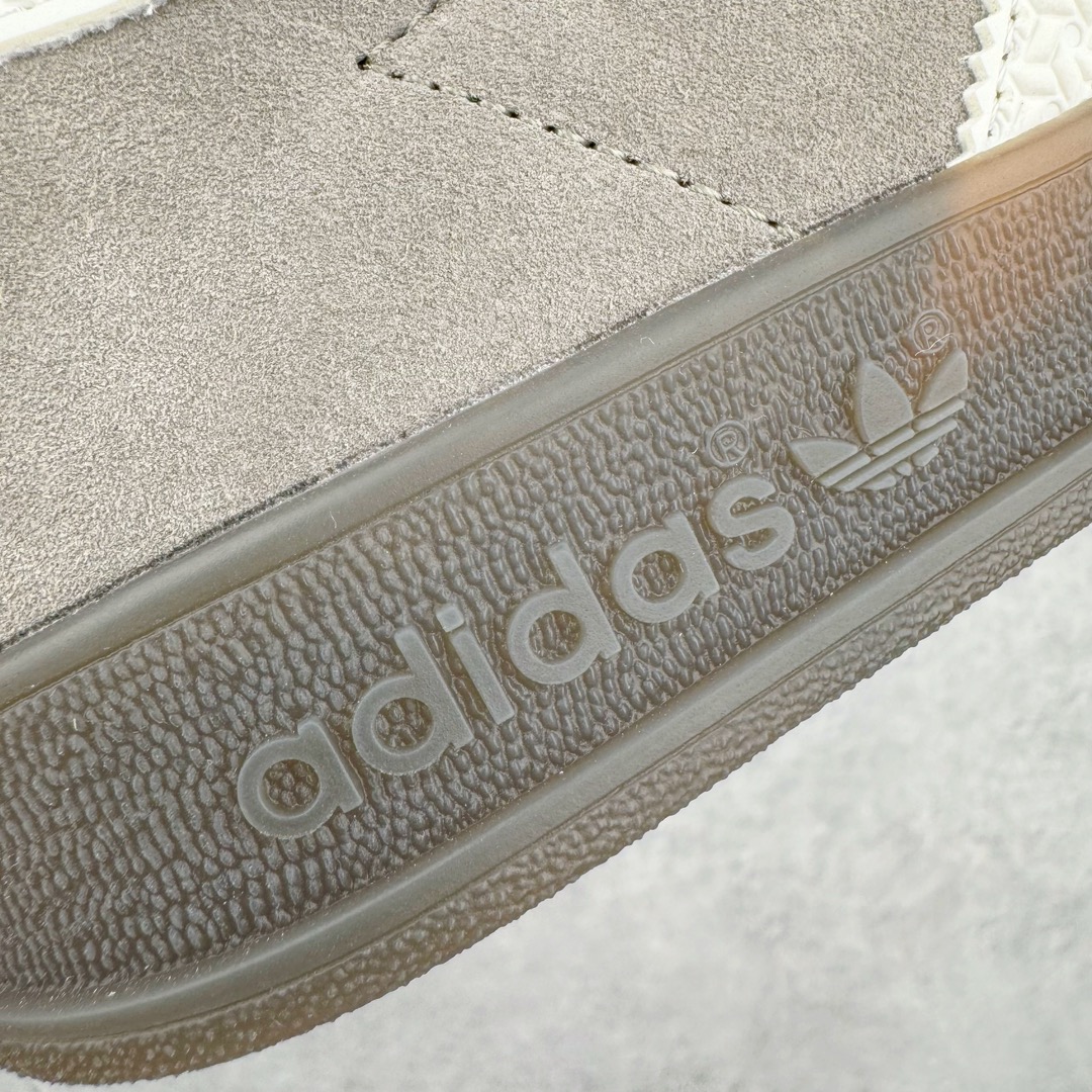  Adidas Originals Gazelle Indoor  低筒 瞪羚室内 复古板鞋 德训休闲鞋 波鞋 男鞋 女鞋  灰白 IF1807