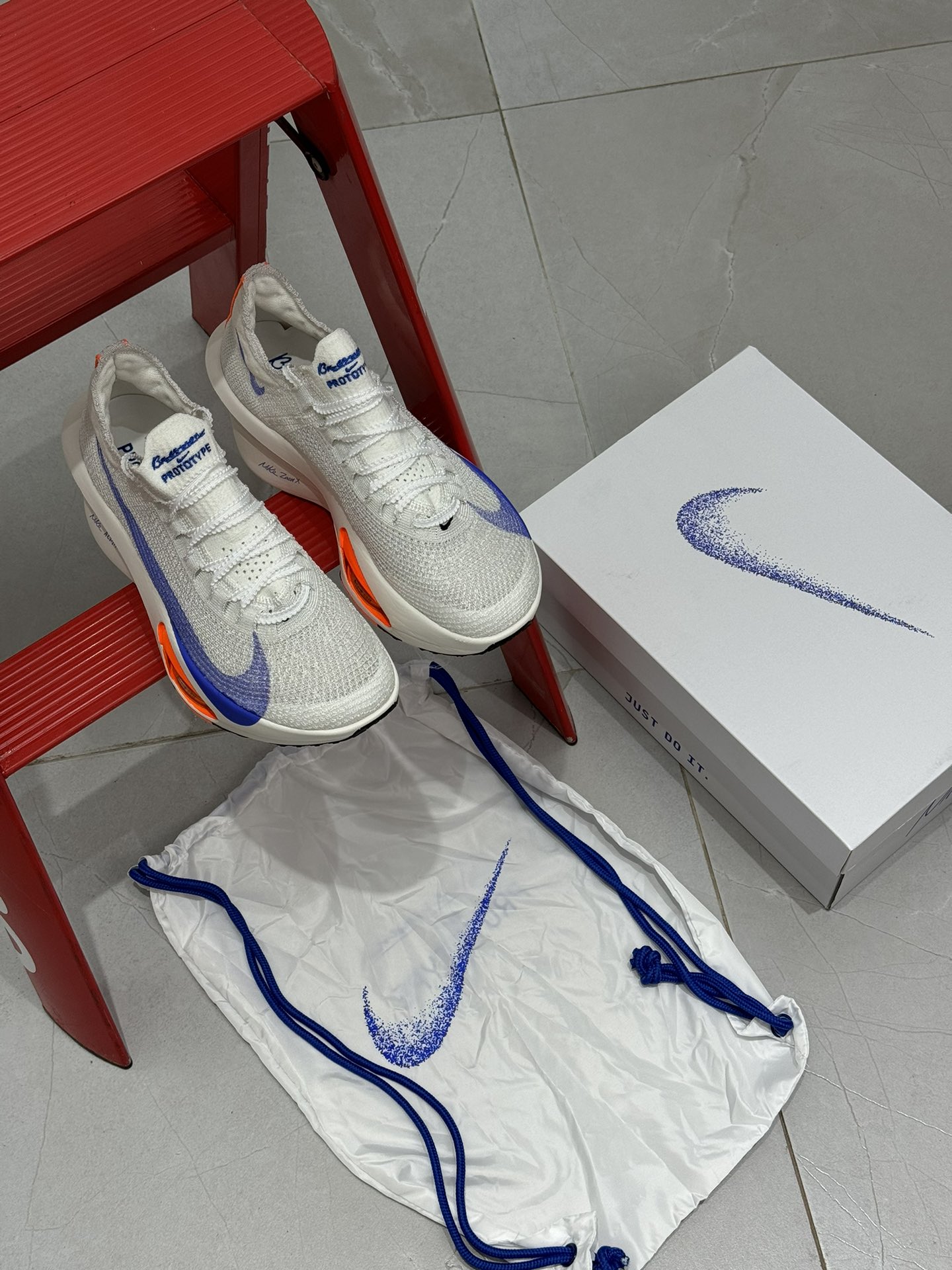  Air Zoom Alphafly NEXT% 3  低筒 减震防滑 马拉松 气垫运动鞋 跑步鞋 男鞋 女鞋 波鞋 白蓝 HF7356-900