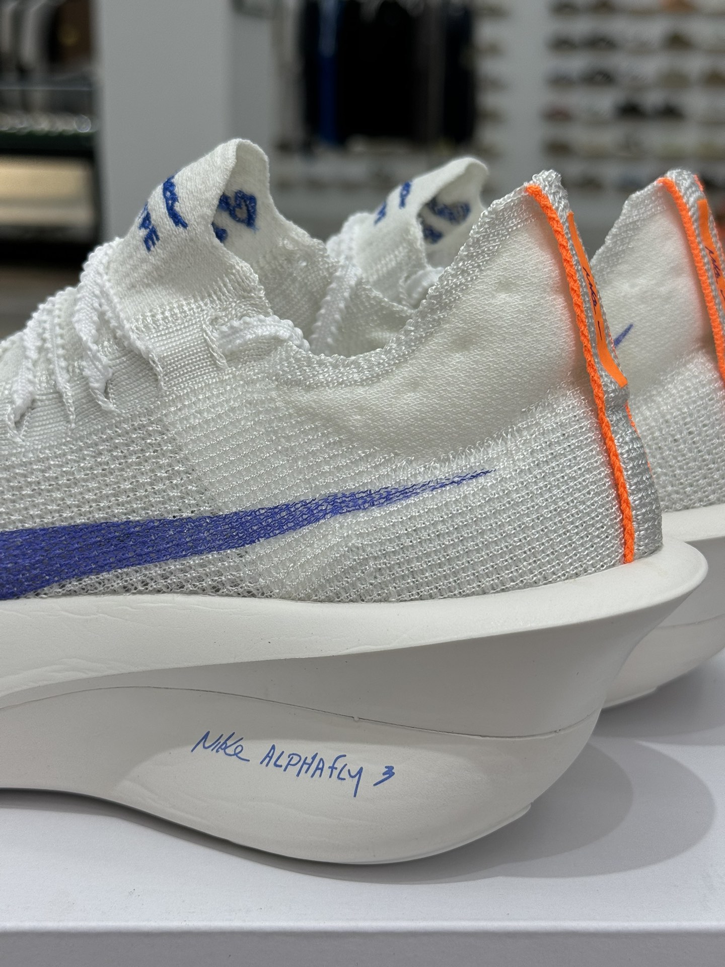  Air Zoom Alphafly NEXT% 3  低筒 减震防滑 马拉松 气垫运动鞋 跑步鞋 男鞋 女鞋 波鞋 白蓝 HF7356-900