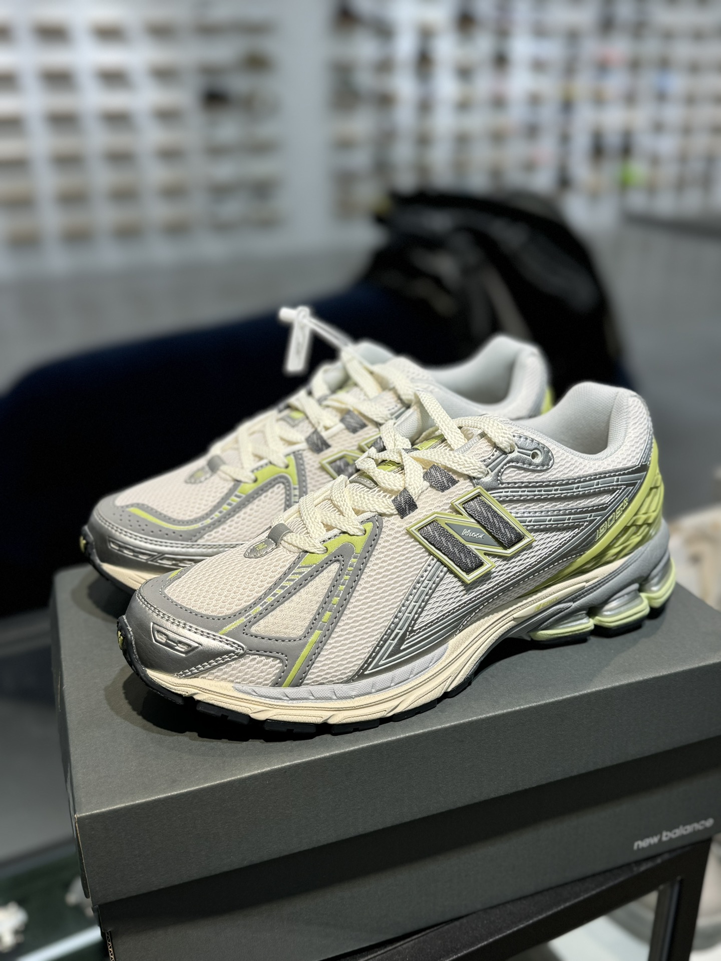  新版  New Balance NB 1906R Silver Metalic Green 低筒 复古跑鞋 耐磨透气 休闲鞋 运动鞋 男鞋 女鞋 C米色1906REM