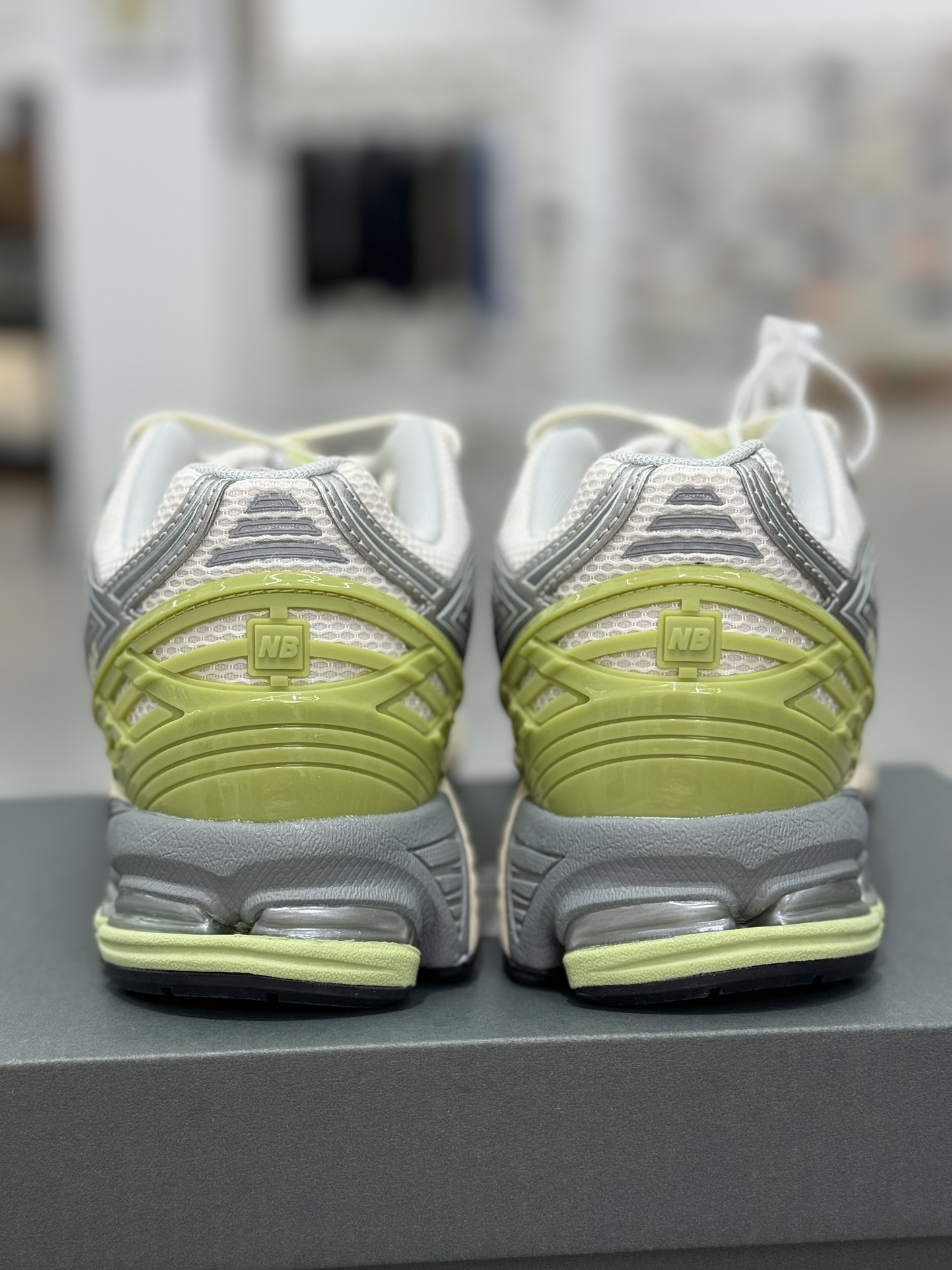  新版  New Balance NB 1906R Silver Metalic Green 低筒 复古跑鞋 耐磨透气 休闲鞋 运动鞋 男鞋 女鞋 C米色1906REM