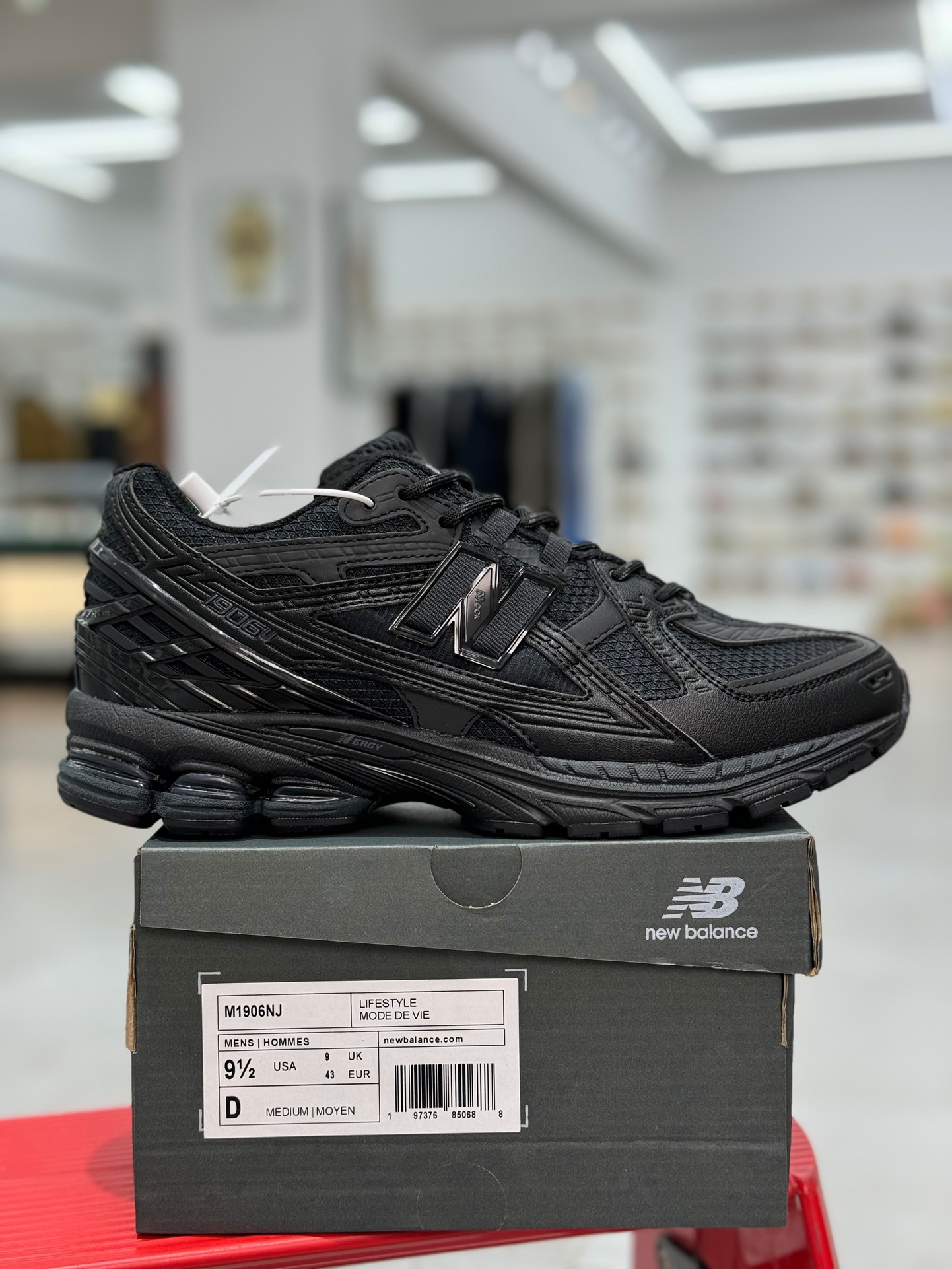  新版  Comme des Garcons Homme   New Balance NB 1906R  低筒 复古跑鞋 耐磨透气 休闲鞋 运动鞋 男鞋 女鞋 C黑武士 M1906NJ