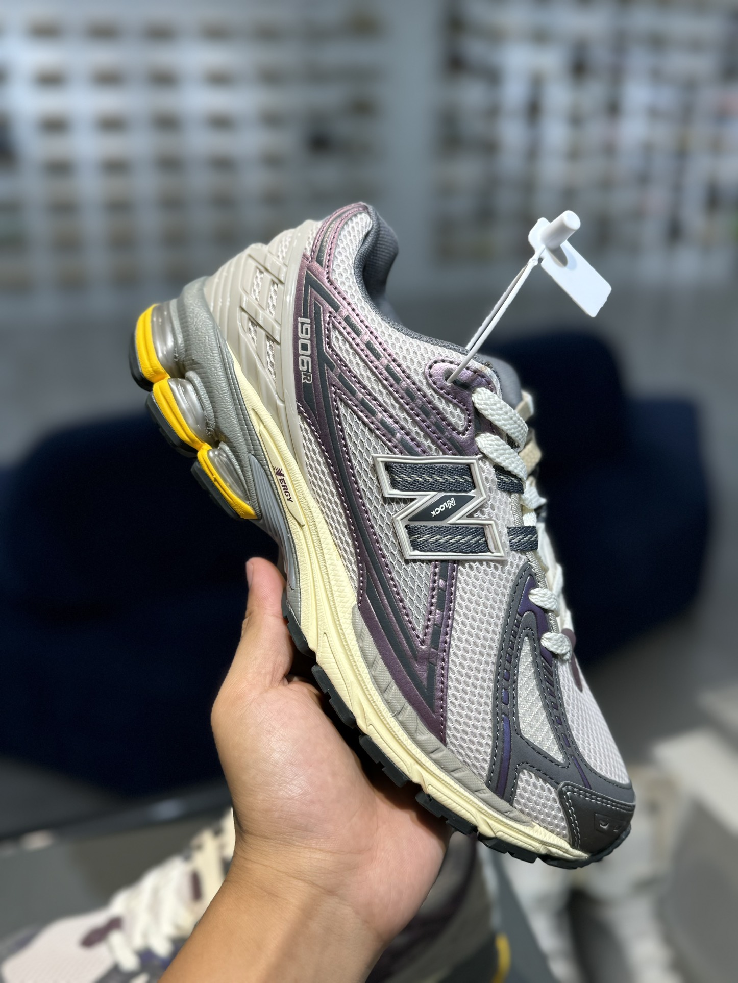  新版 New Balance NB 1906 R 低筒 复古跑鞋 耐磨透气 休闲鞋 运动鞋 男鞋 女鞋  C紫灰白M1906RRA