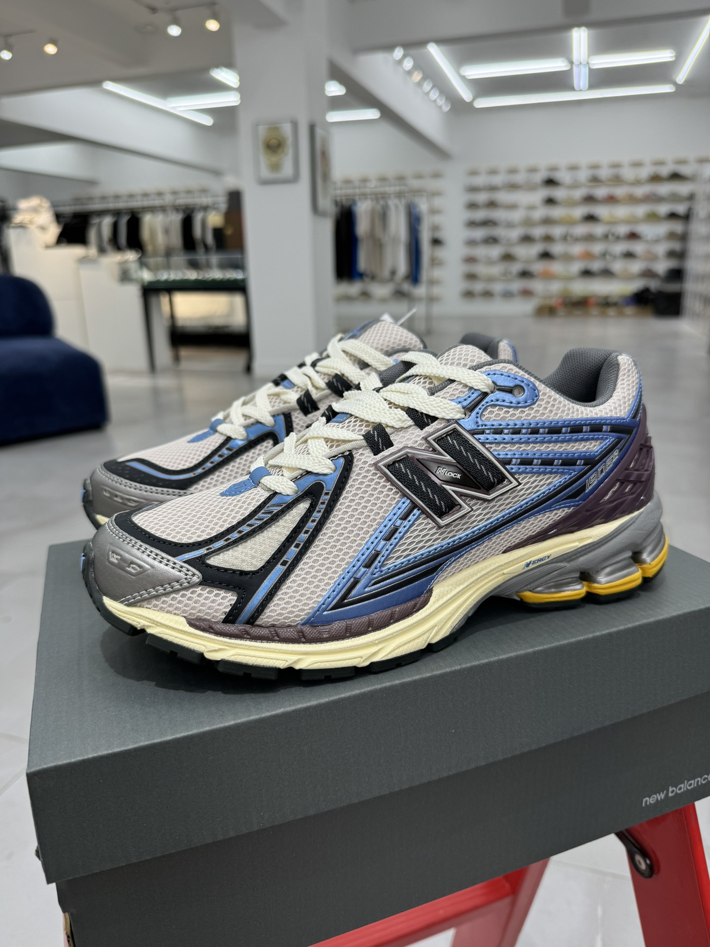  新版 New Balance NB 1906R Unisex 低筒 复古跑鞋 耐磨透气 休闲鞋 运动鞋 男士 女士  C蓝白 M1906RRB