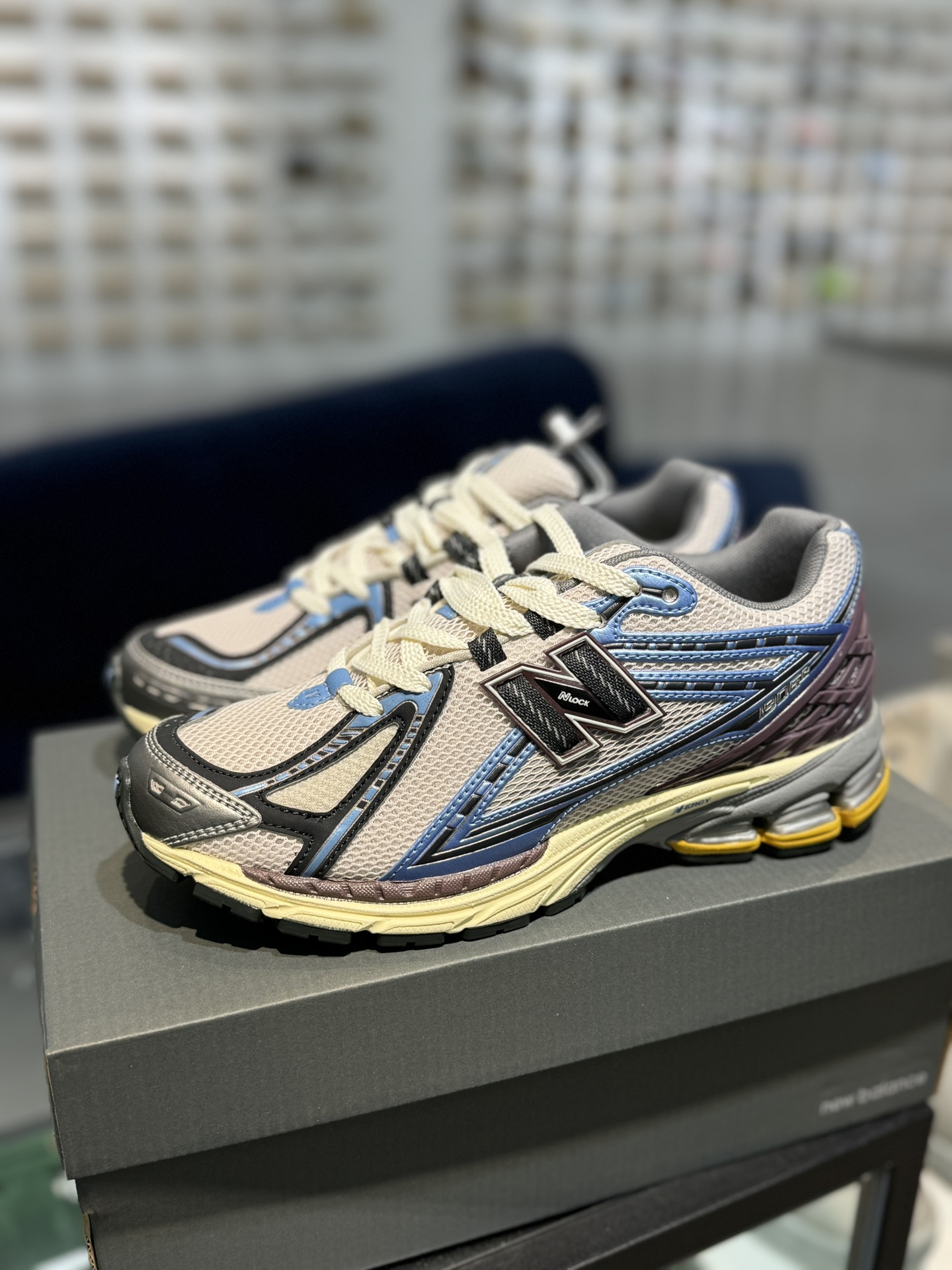  新版 New Balance NB 1906R Unisex 低筒 复古跑鞋 耐磨透气 休闲鞋 运动鞋 男士 女士  C蓝白 M1906RRB