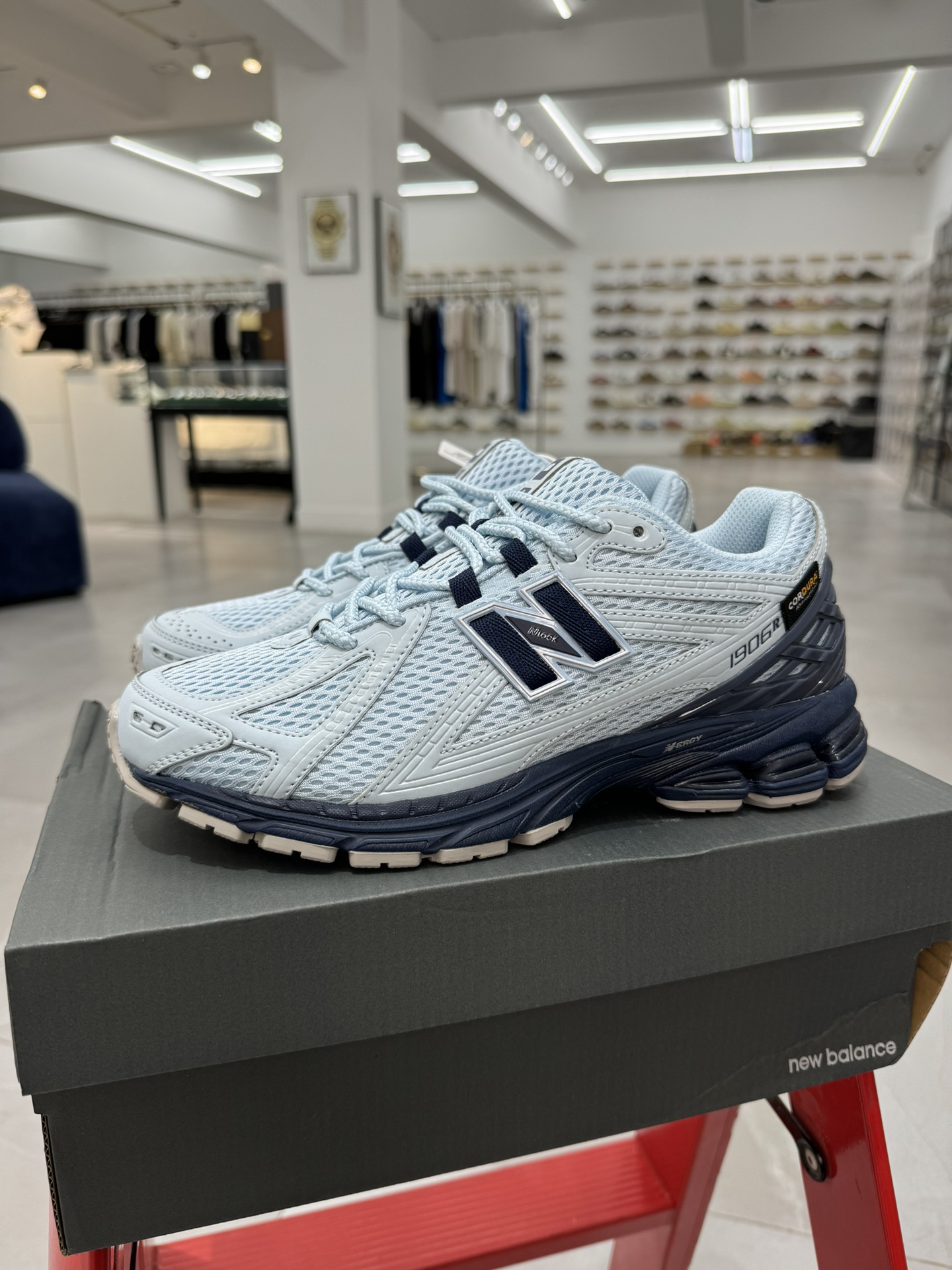  新版 New Balance NB 1906R Unisex 低筒 复古跑鞋 耐磨透气 休闲鞋 运动鞋 波鞋 男士 女士   C蓝色 M1906CDA