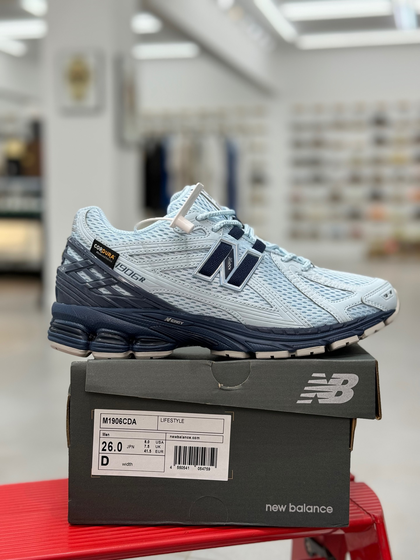  新版 New Balance NB 1906R Unisex 低筒 复古跑鞋 耐磨透气 休闲鞋 运动鞋 波鞋 男士 女士   C蓝色 M1906CDA