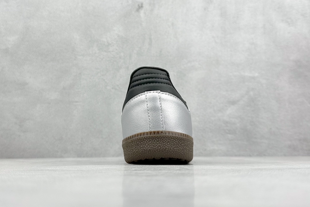  Adidas Originals Samba OG  低筒 德训鞋 复古板鞋 休闲鞋  波鞋 男鞋 女鞋  银黑色 JI4218 