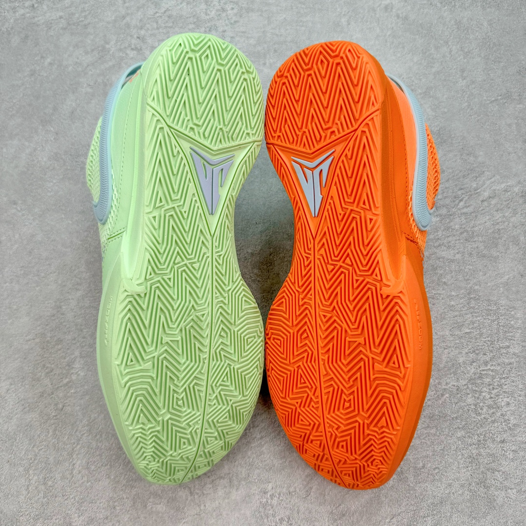  滅世 莫兰特 1代  Nike Zoom JA1 低筒 前後氣墊 耐磨透氣 實戰籃球鞋 波鞋 球鞋 男鞋 波鞋 绿橙鸳鸯 FV1288-800