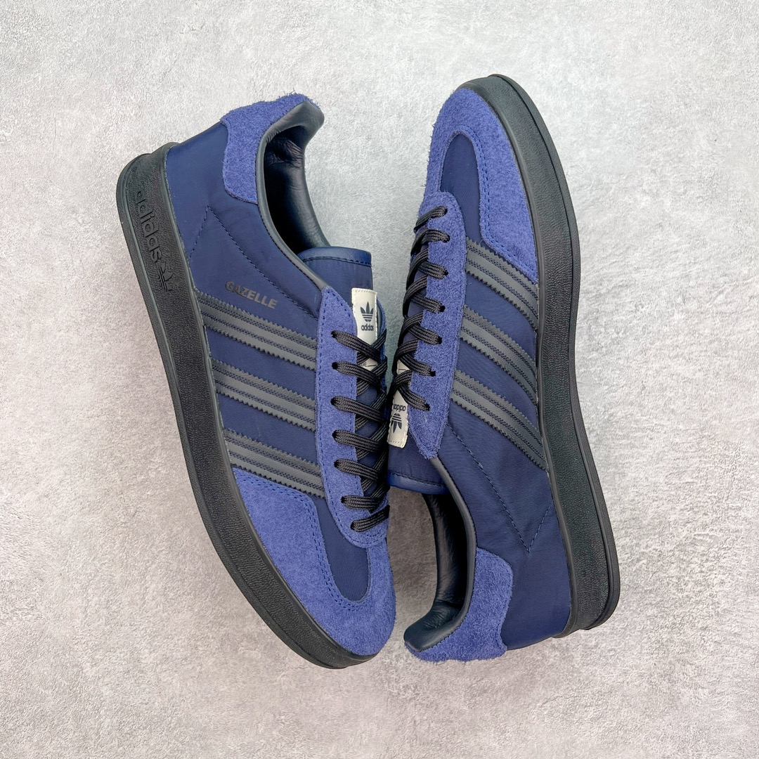  Adidas Originals Gazelle Indoor  低筒 瞪羚室内 复古板鞋 德训休闲鞋 波鞋 男鞋 女鞋  深蓝 IH9986
