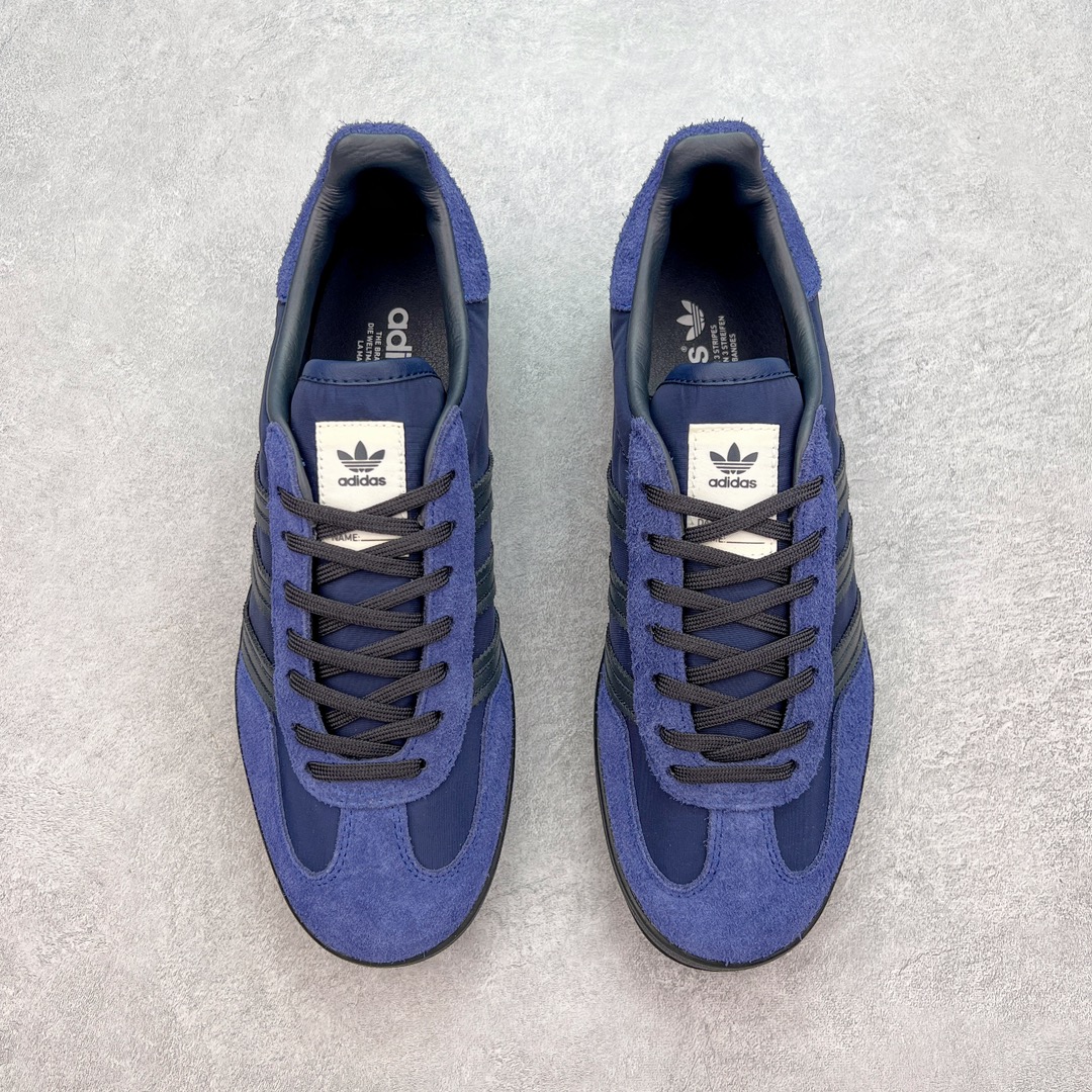  Adidas Originals Gazelle Indoor  低筒 瞪羚室内 复古板鞋 德训休闲鞋 波鞋 男鞋 女鞋  深蓝 IH9986