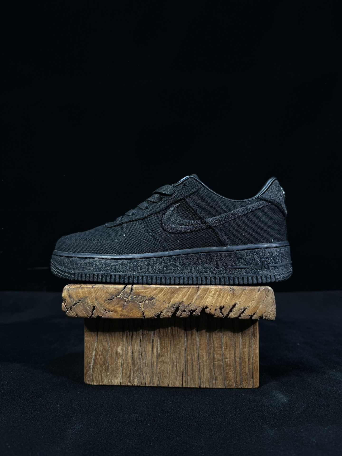  Stussy Air Force 1 Low  AF1 Sketch 低筒 厚底 防滑轻便 休闲鞋 板鞋 男鞋 女鞋 波鞋  黑色 CZ9084-001 