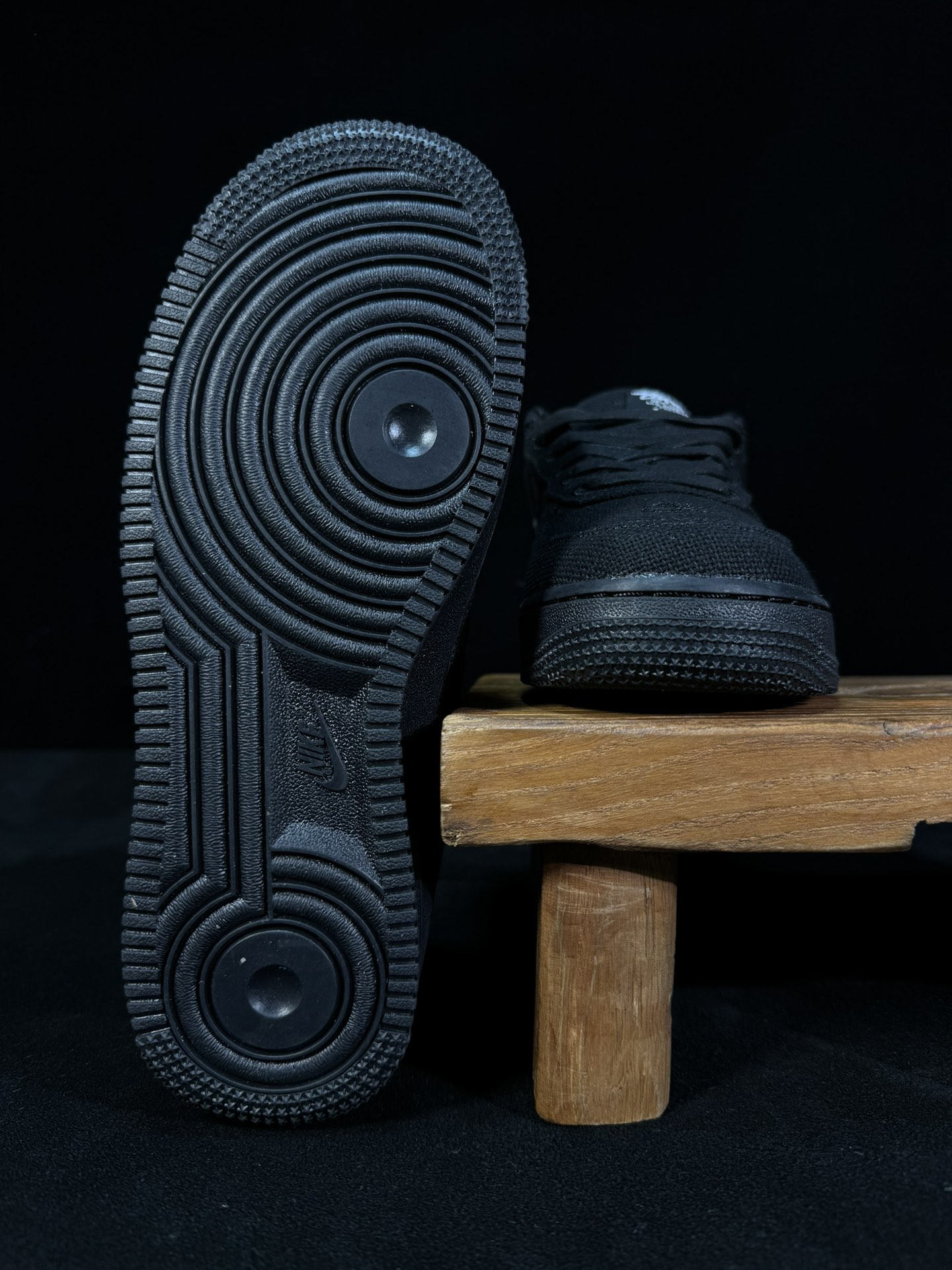  Stussy Air Force 1 Low  AF1 Sketch 低筒 厚底 防滑轻便 休闲鞋 板鞋 男鞋 女鞋 波鞋  黑色 CZ9084-001 