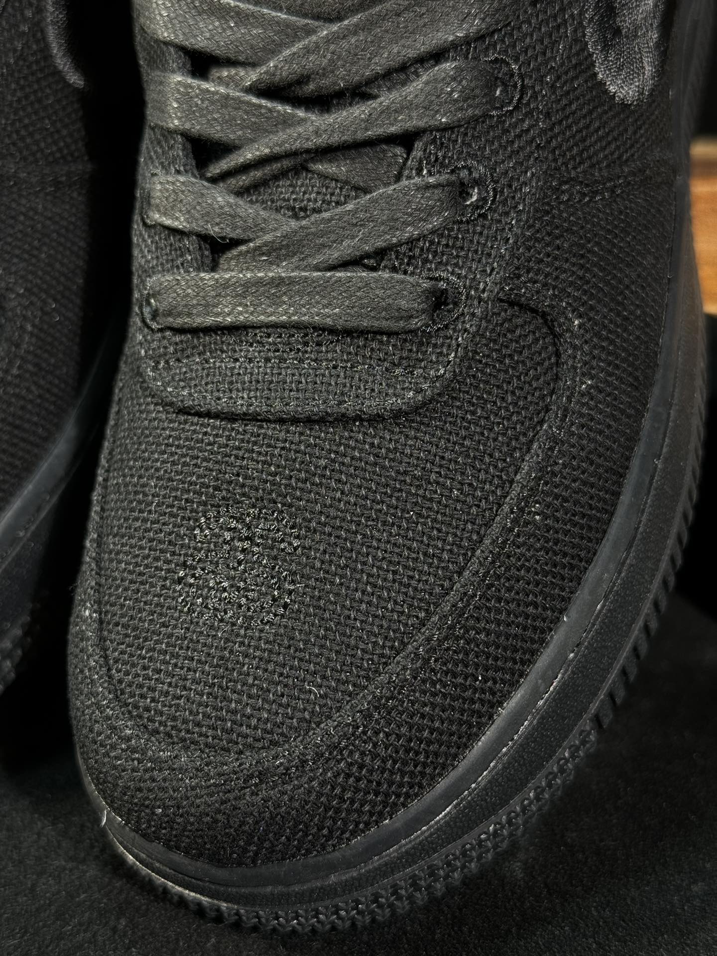  Stussy Air Force 1 Low  AF1 Sketch 低筒 厚底 防滑轻便 休闲鞋 板鞋 男鞋 女鞋 波鞋  黑色 CZ9084-001 