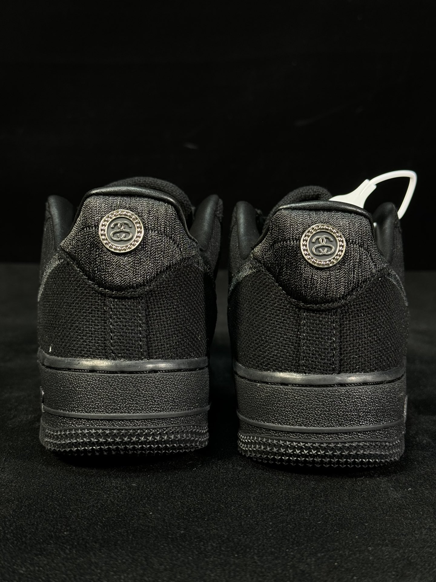  Stussy Air Force 1 Low  AF1 Sketch 低筒 厚底 防滑轻便 休闲鞋 板鞋 男鞋 女鞋 波鞋  黑色 CZ9084-001 