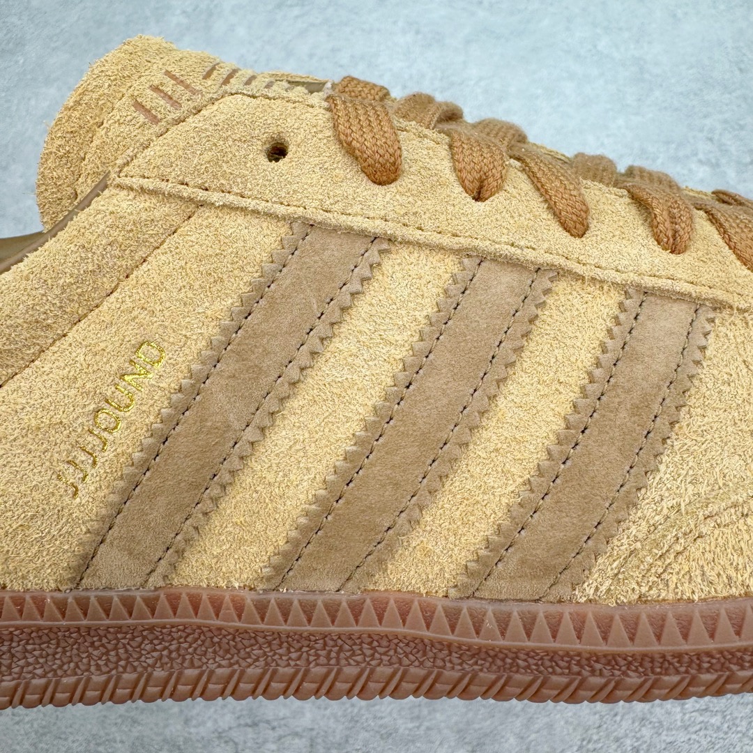 JJJJound  adidas originals Samba  桑巴 平底鞋 低筒 复古板鞋 休闲鞋 男鞋 女鞋 波鞋 小麦黄 ID8709