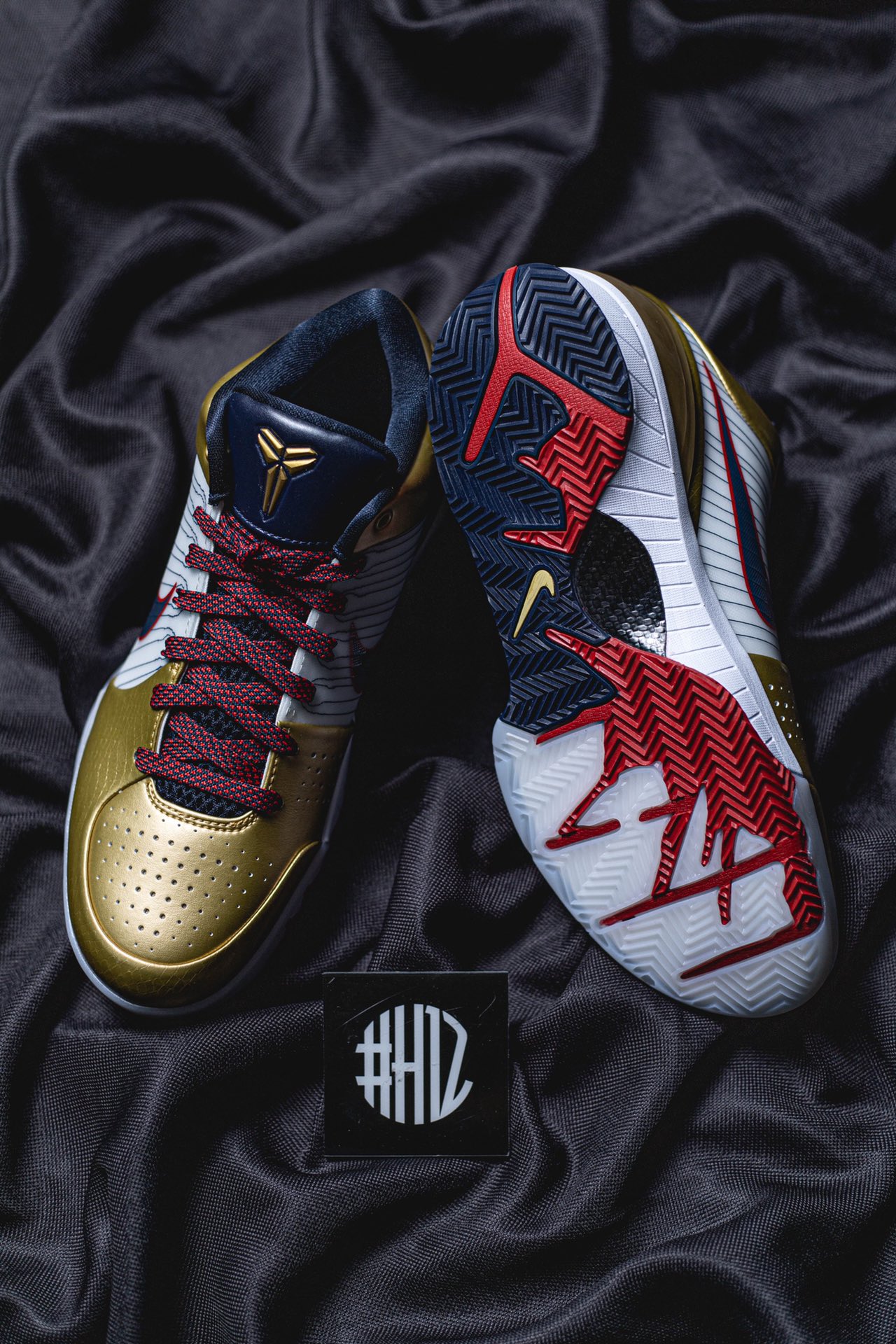  H12 Zoom Kobe4 Protro  Gold Medal 科比 4  低筒  前掌泡棉 後掌氣墊 篮球鞋 实战鞋 球鞋 男鞋  波鞋 白金  FQ3544-100