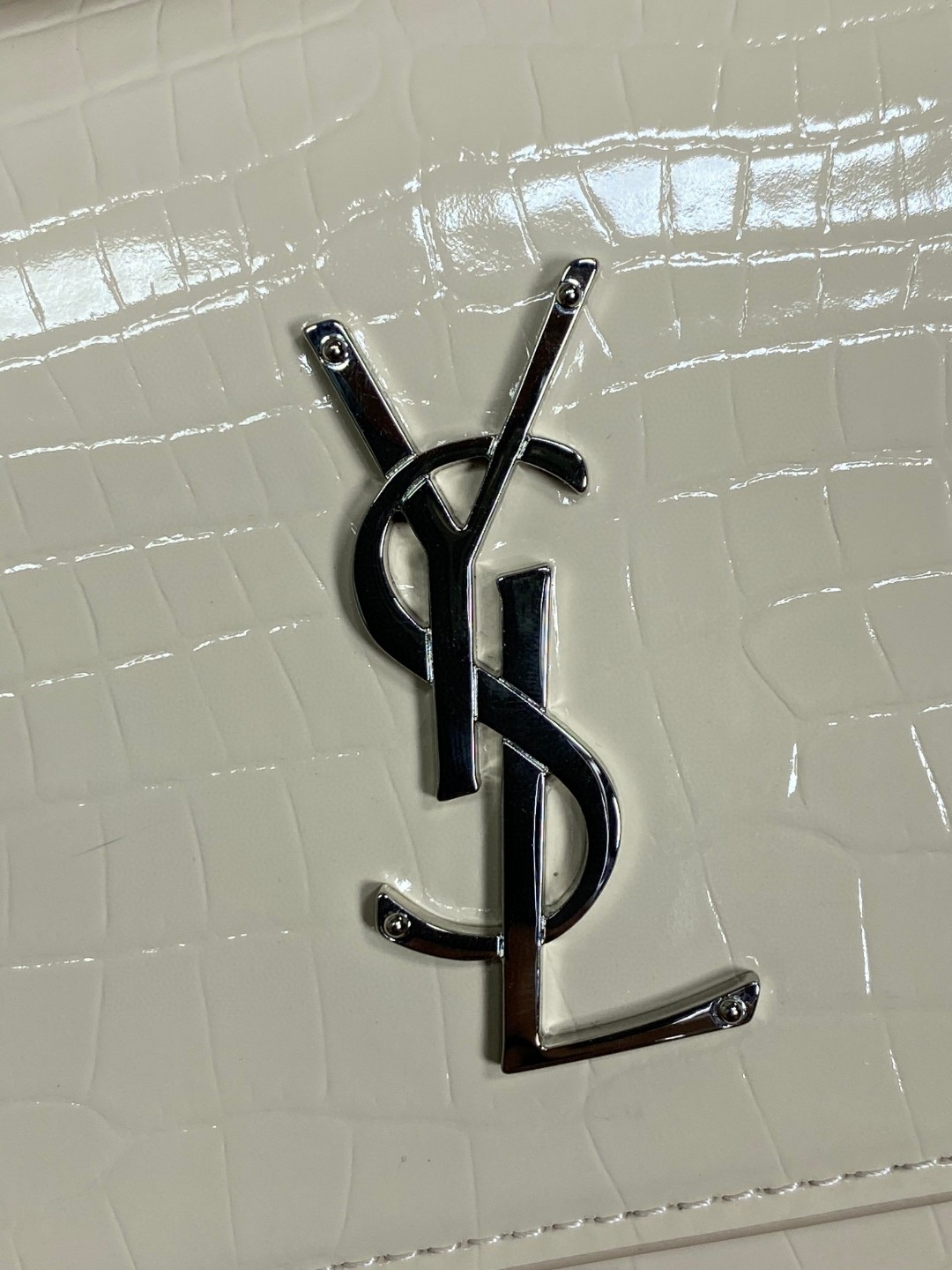  SAINT LAURENT 圣罗兰 YSLSunset  金色logo 牛皮 流浪包斜挎包 单肩包 小号 女款 大麦棕色