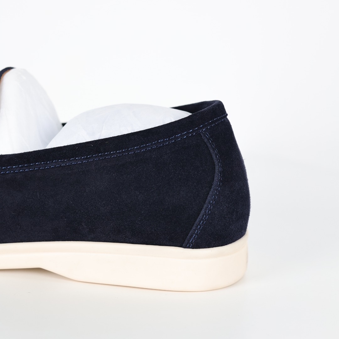 Loro Piana LP 低筒 休闲鞋 板鞋 乐福鞋 男鞋 藏蓝色