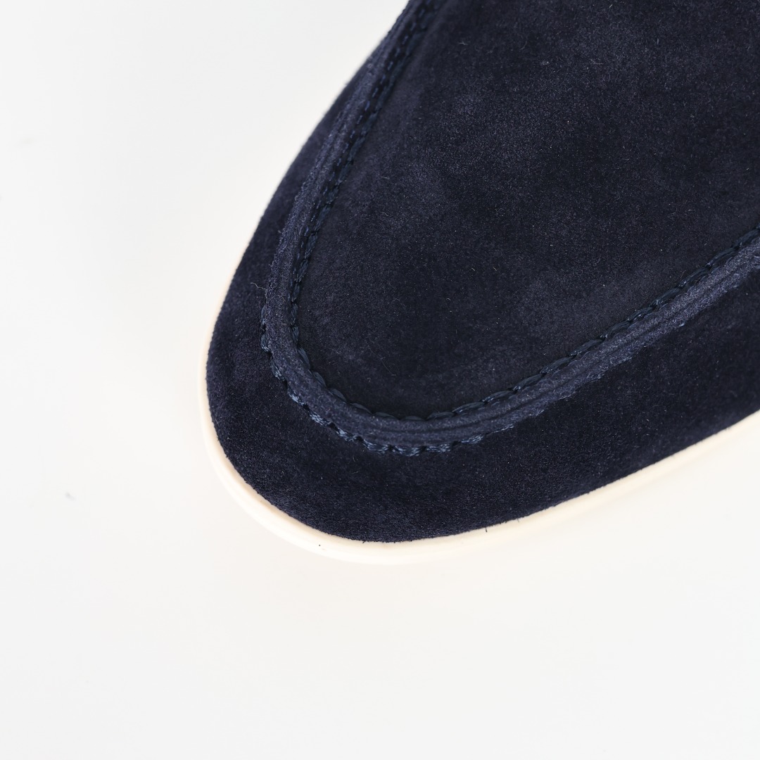 Loro Piana LP 低筒 休闲鞋 板鞋 乐福鞋 男鞋 藏蓝色