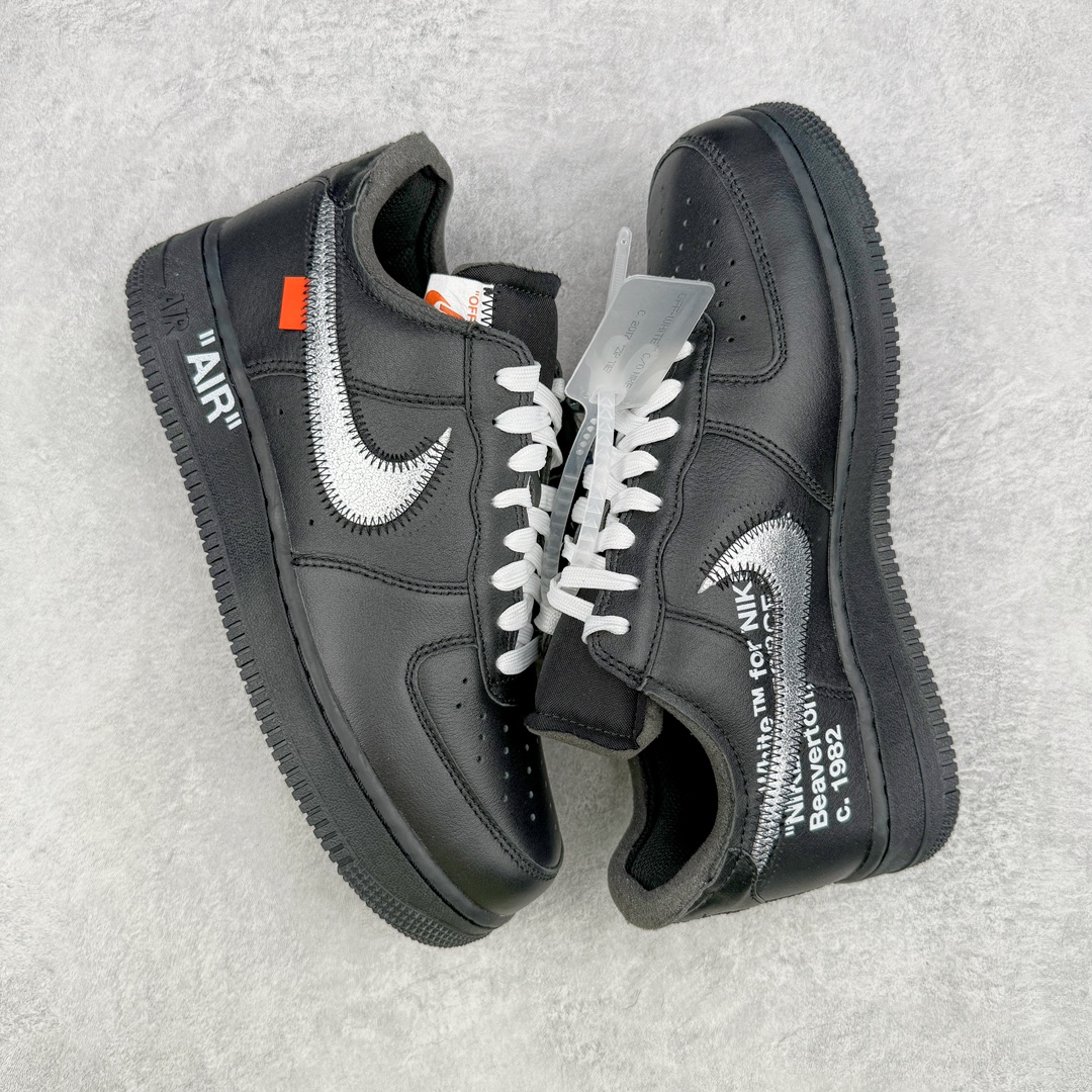  Off-White  Air Force 1 Low  Virgil OW AF1 空军 低筒 板鞋 休闲鞋 运动鞋 男鞋 波鞋 黑色皮 AV5210-001