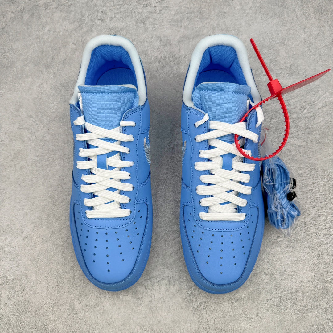  Off-White  Air Force 1 Low  MCA OW AF1 空军 低筒 板鞋 休闲鞋 运动鞋 男鞋 波鞋 蓝色艺术家 CI1173-400