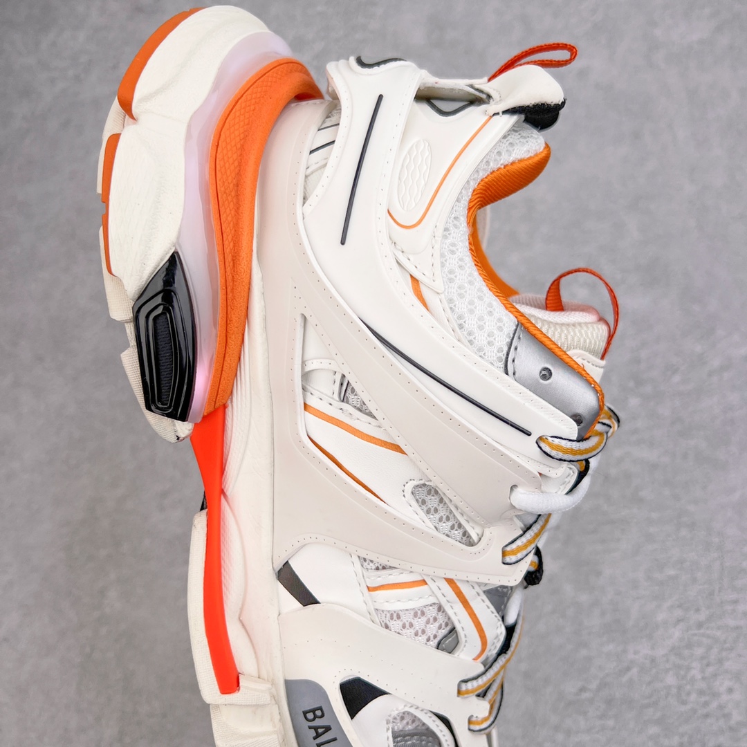Balenciaga Track 1.0 巴黎世家  舒适百搭 老爹鞋 运动 复古板鞋 休闲鞋 男鞋 女鞋 白橙 542023W1GB19059  