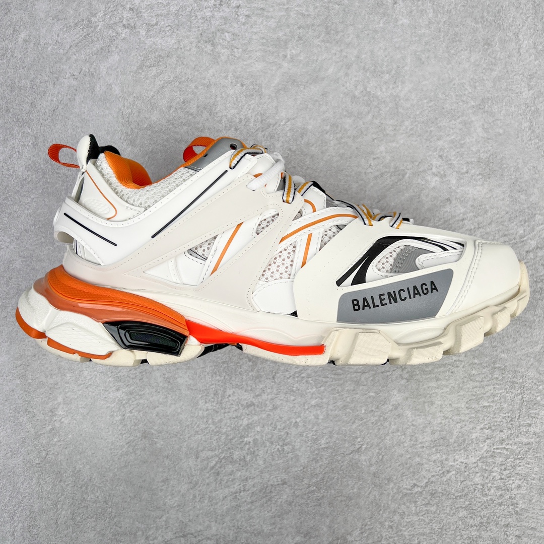 Balenciaga Track 1.0 巴黎世家  舒适百搭 老爹鞋 运动 复古板鞋 休闲鞋 男鞋 女鞋 白橙 542023W1GB19059  