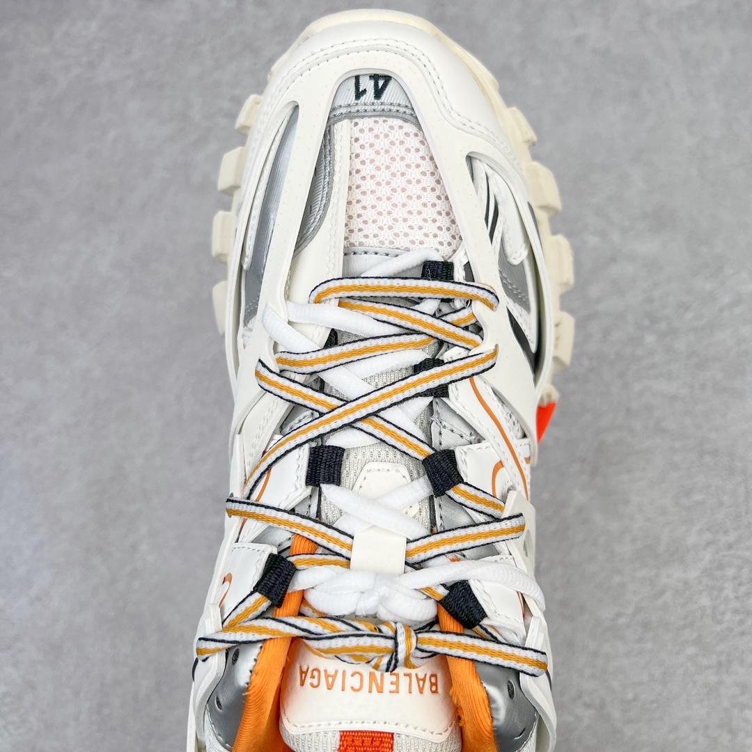Balenciaga Track 1.0 巴黎世家  舒适百搭 老爹鞋 运动 复古板鞋 休闲鞋 男鞋 女鞋 白橙 542023W1GB19059  