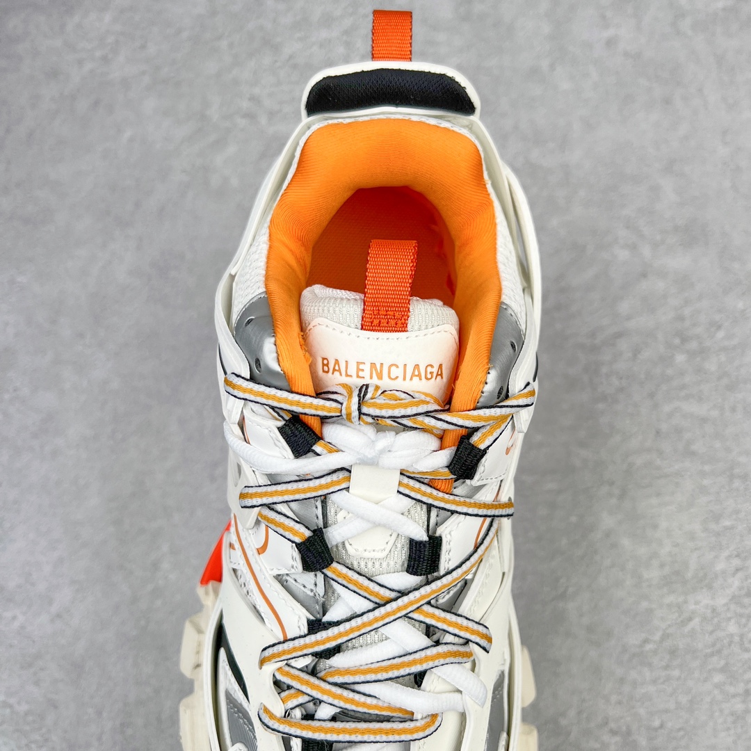 Balenciaga Track 1.0 巴黎世家  舒适百搭 老爹鞋 运动 复古板鞋 休闲鞋 男鞋 女鞋 白橙 542023W1GB19059  
