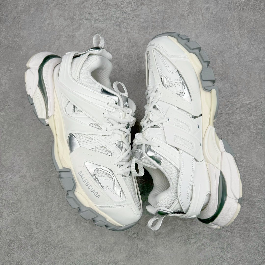  Balenciaga 巴黎世家 Track 1.0  舒适百搭 老爹鞋 运动 复古板鞋 休闲鞋 男鞋 女鞋 白色 542436W2FSC9081