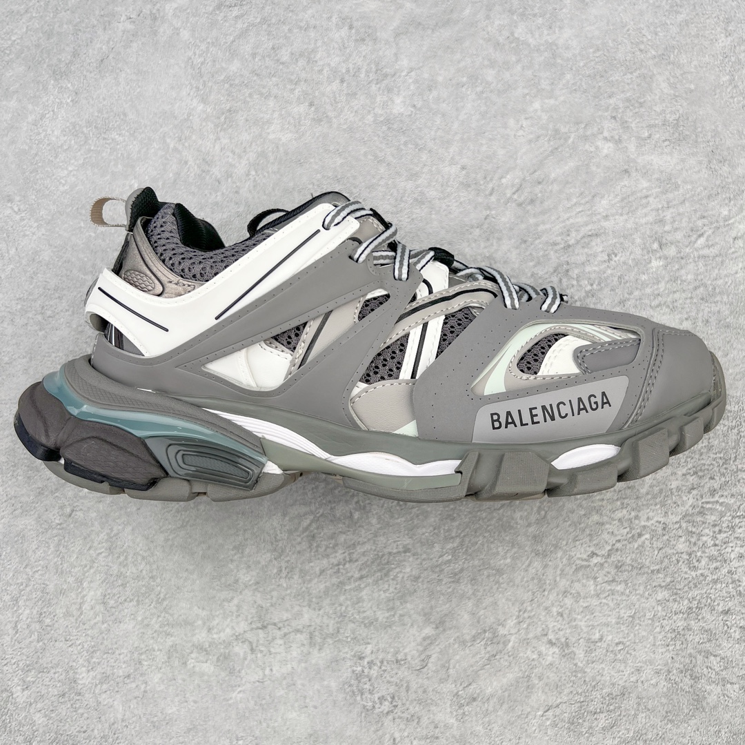 Balenciaga 巴黎世家 Track 1.0  舒适百搭 老爹鞋 运动 复古板鞋 休闲鞋 男鞋 女鞋  灰色 542023W1GB71214