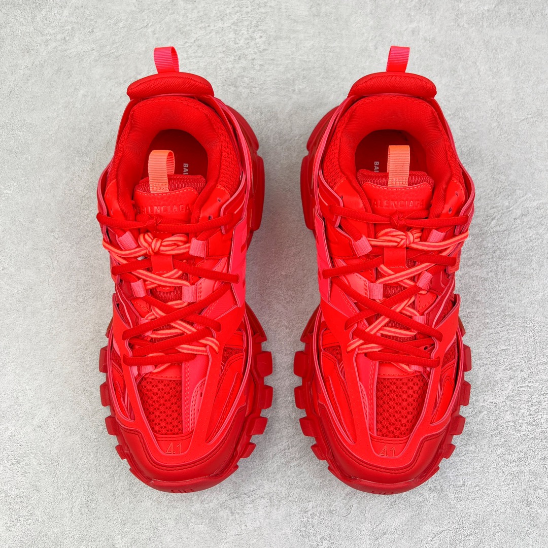  Balenciaga 巴黎世家 Track 1.0  舒适百搭 老爹鞋 运动 复古板鞋 休闲鞋 男鞋 女鞋  红色 542023W2LA16000